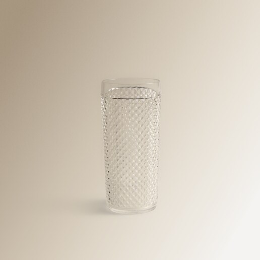 Vaso de agua alto acrílico Picas El Corte Inglés