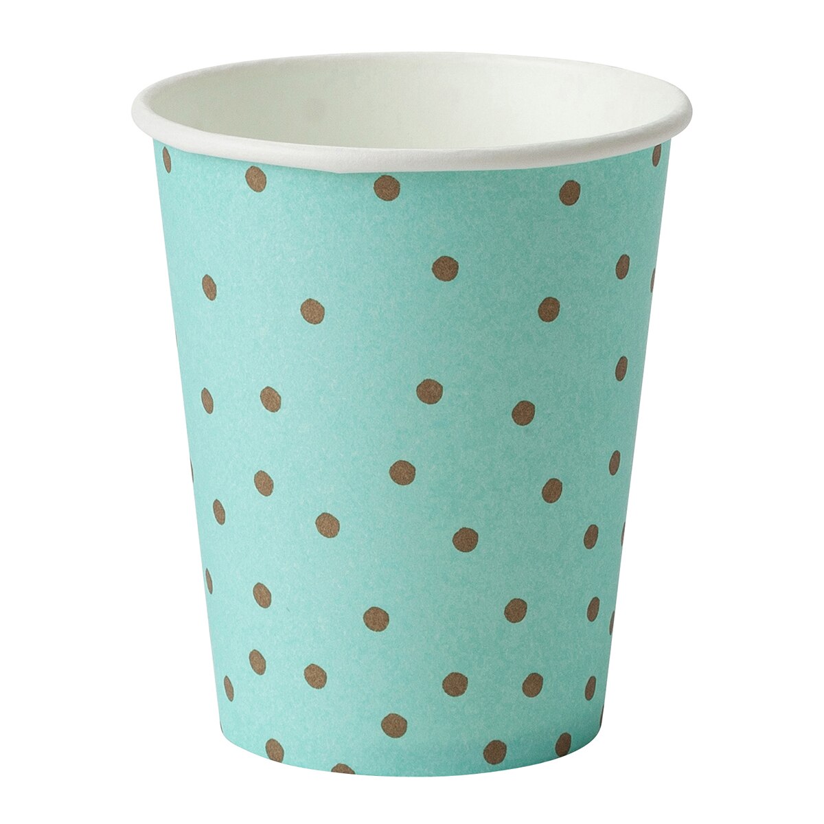 Conjunto de 8 copos descartáveis Soft Verde-2