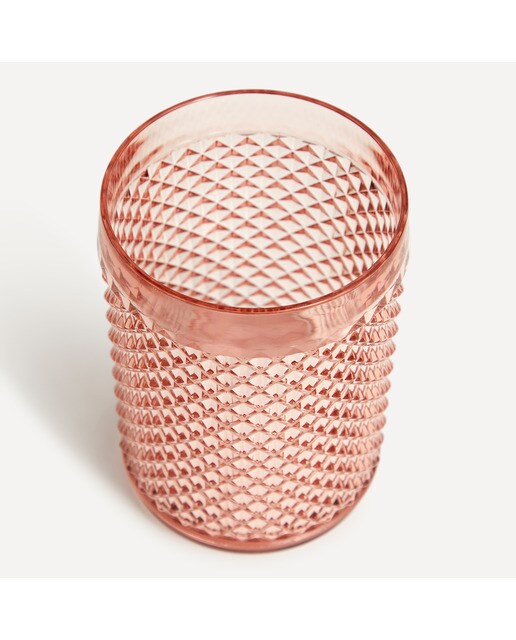 Copo de Água Acrílico Picas Rosa-2
