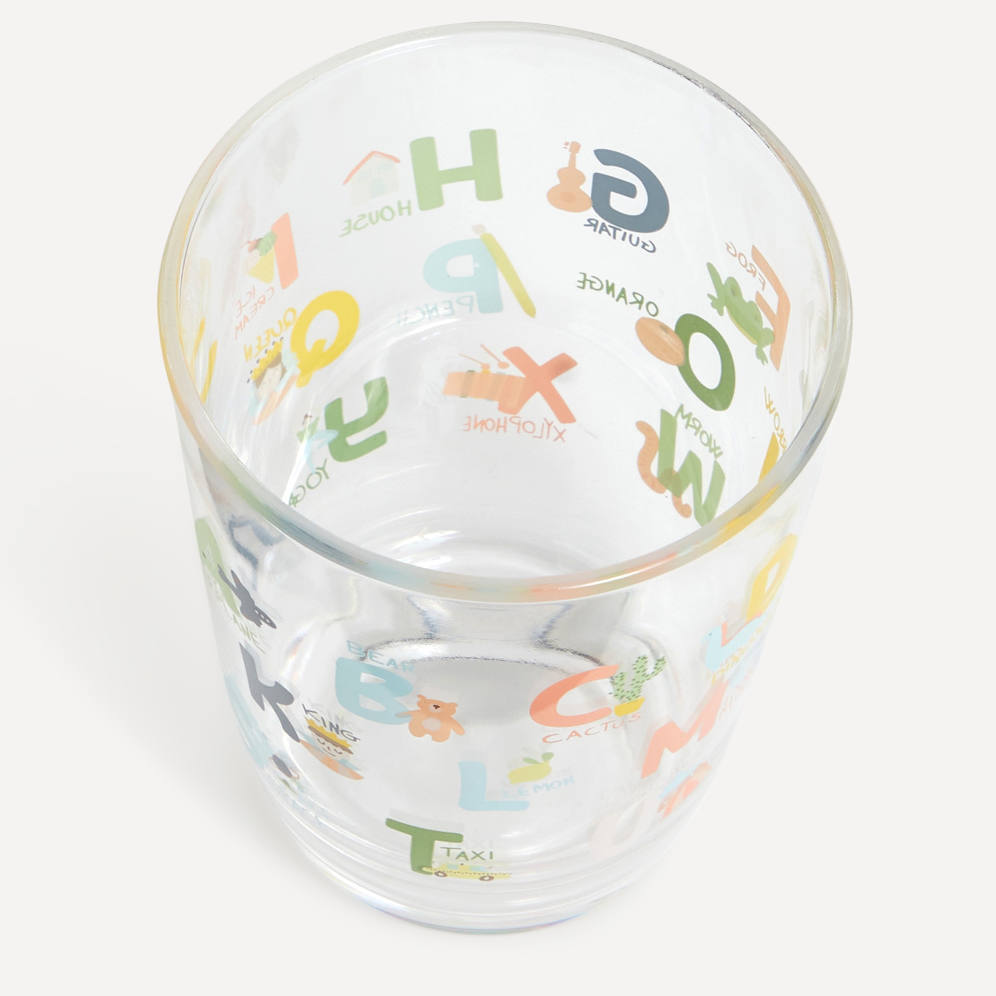 Balde de Lixo Letras Mini Home Multicolor-2