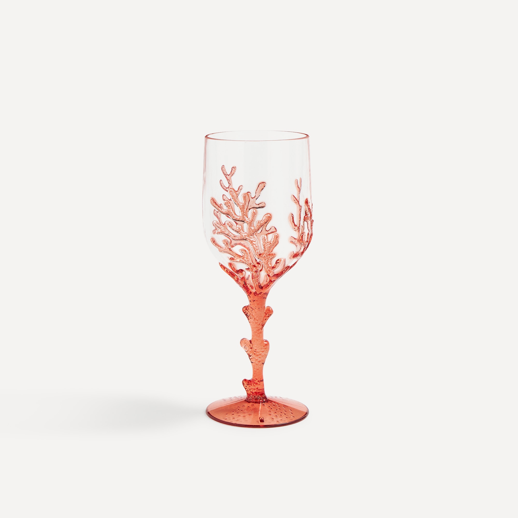 Imagem 0 de Copo de Vinho Acrílico Coral