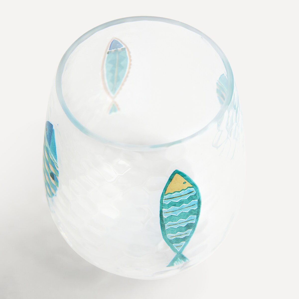 Copo de Água Acrílico Atlantis Azul-2