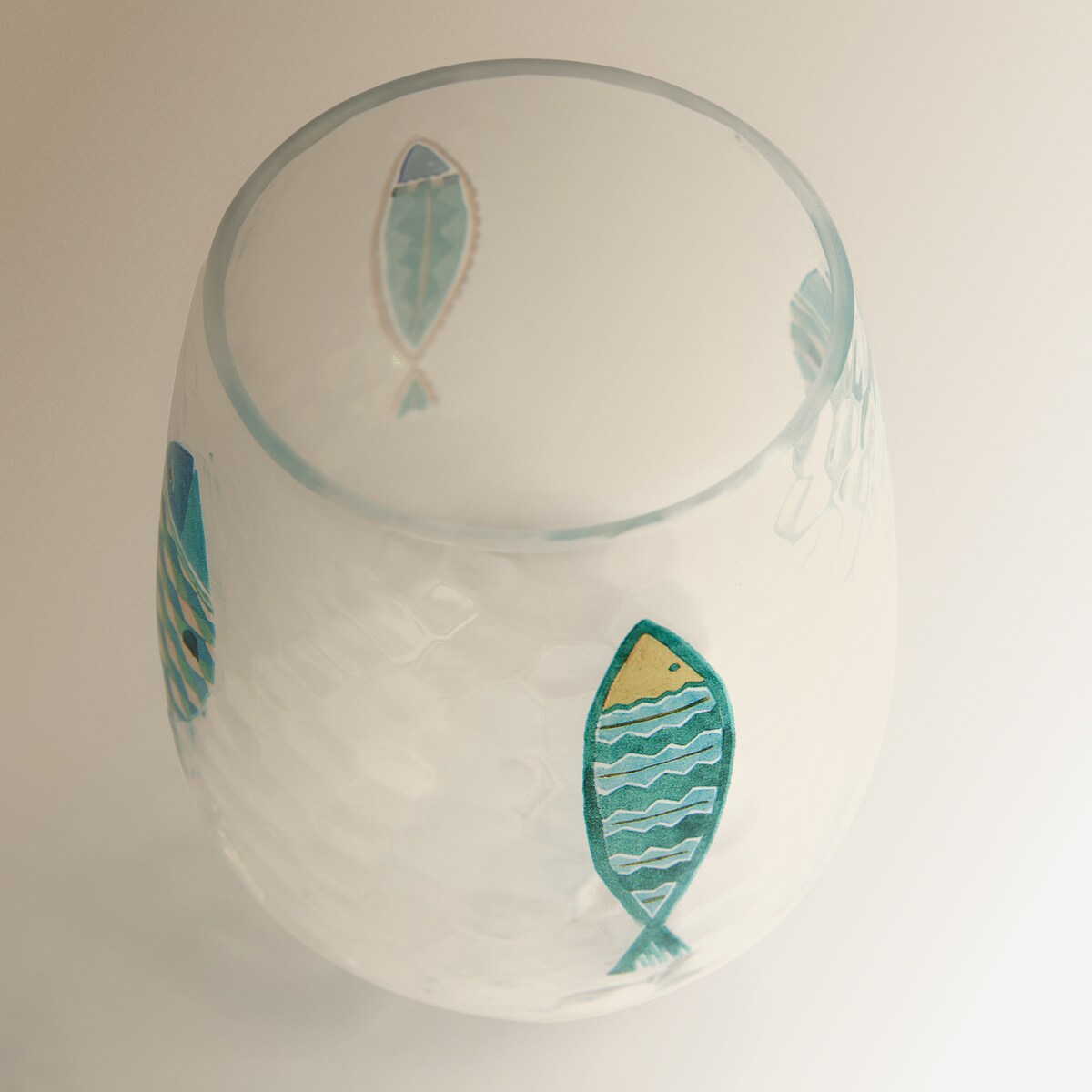 Copo de Água Acrílico Atlantis Azul-3