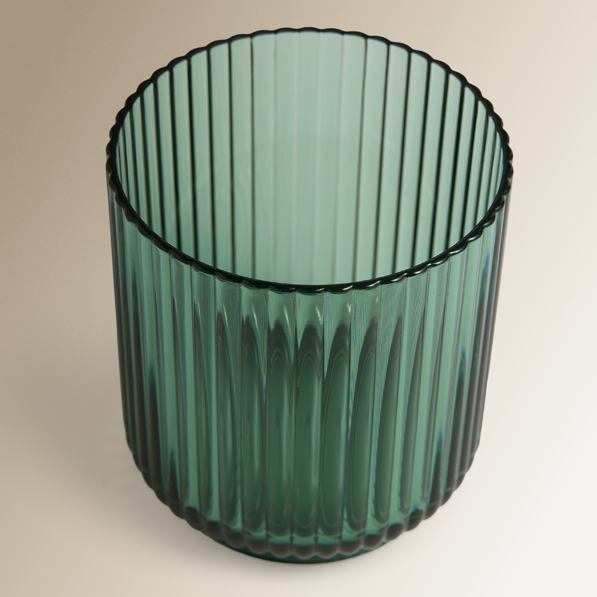 Vaso de agua acrílico Stack El Corte Inglés - Verde Verde-3