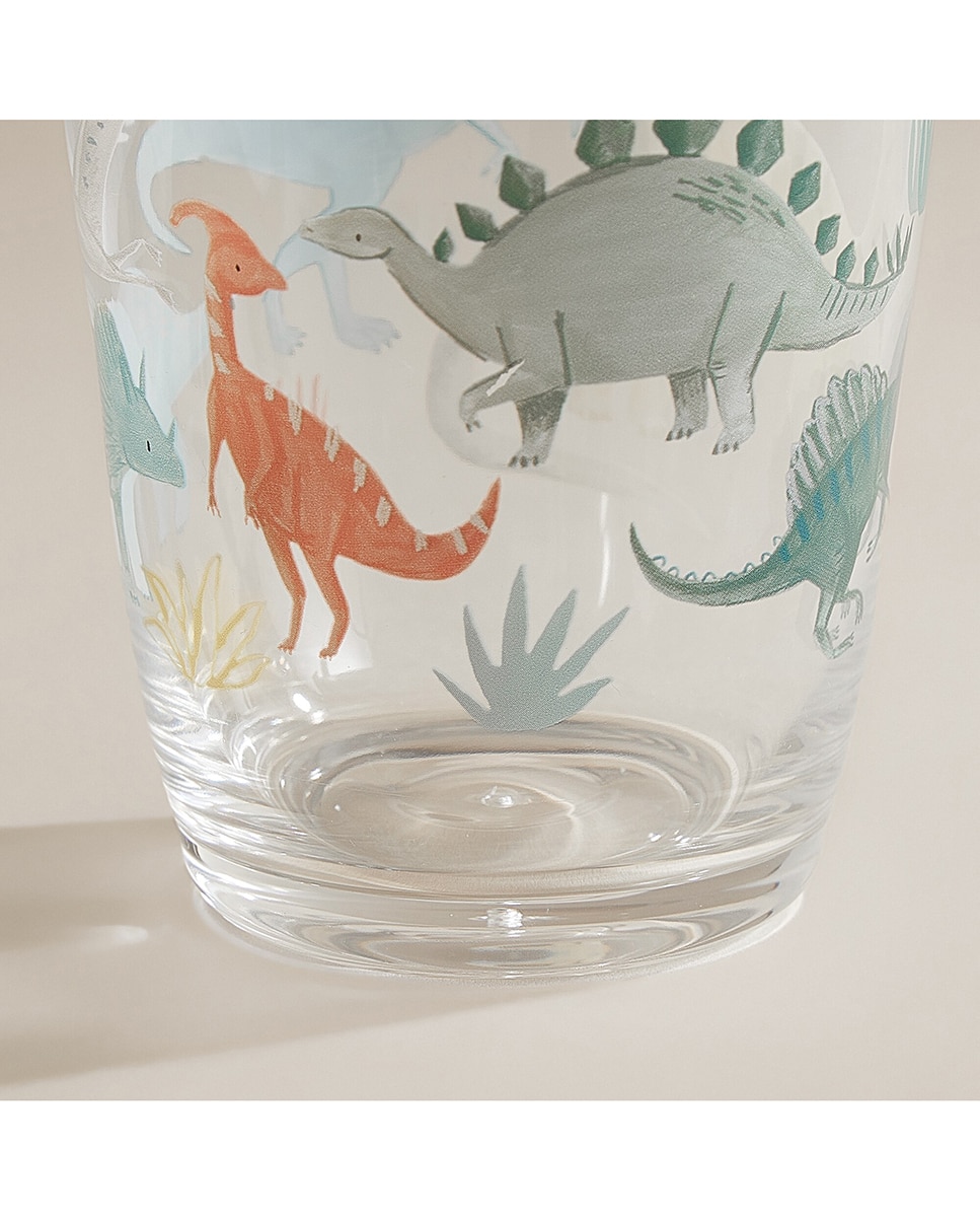 Copo Acrílico Infantil New Dinos Verde-4