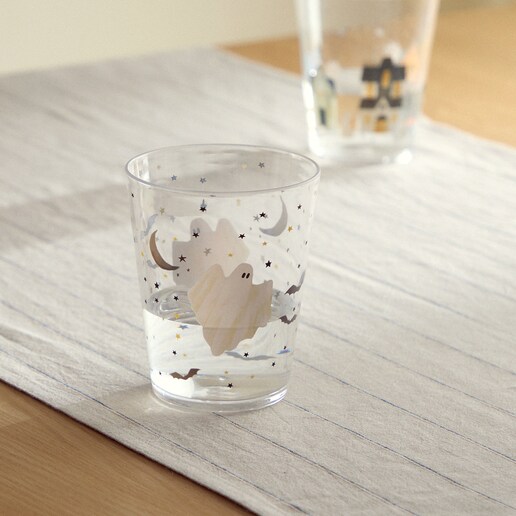 Vaso de agua acrílico Fantasmas Halloween
