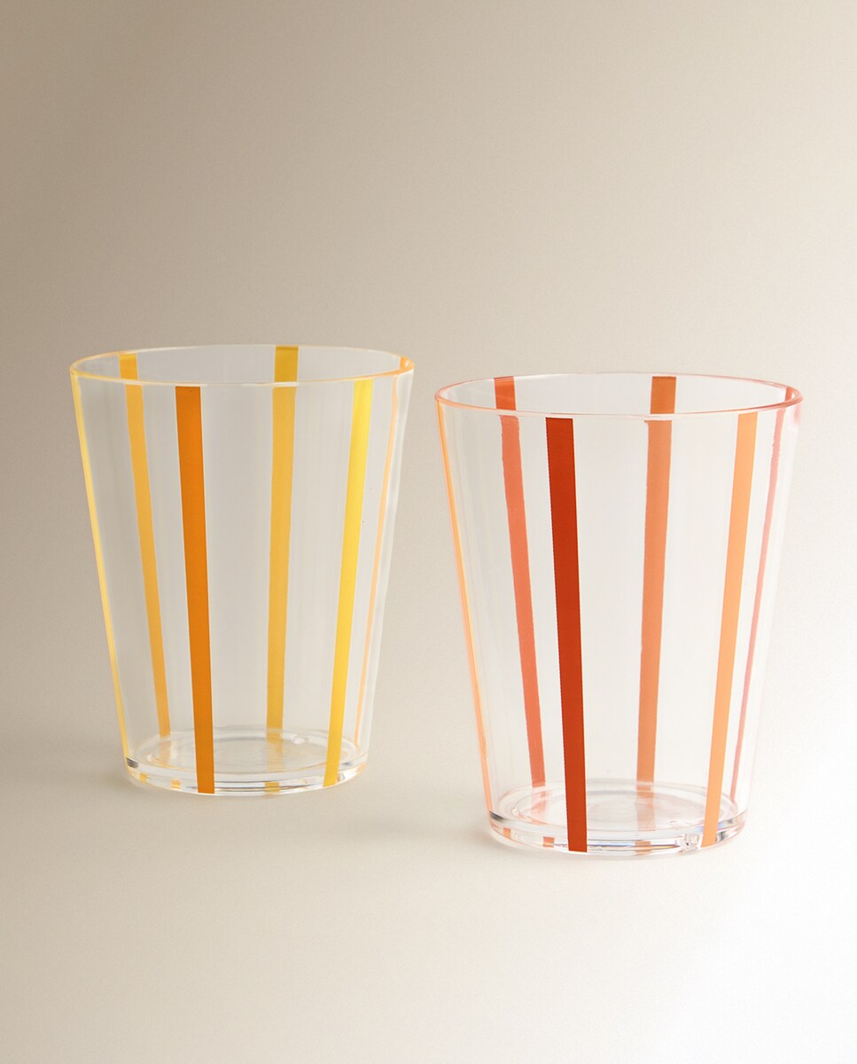 Copo de Água Campo e Praia Bali Laranja-5