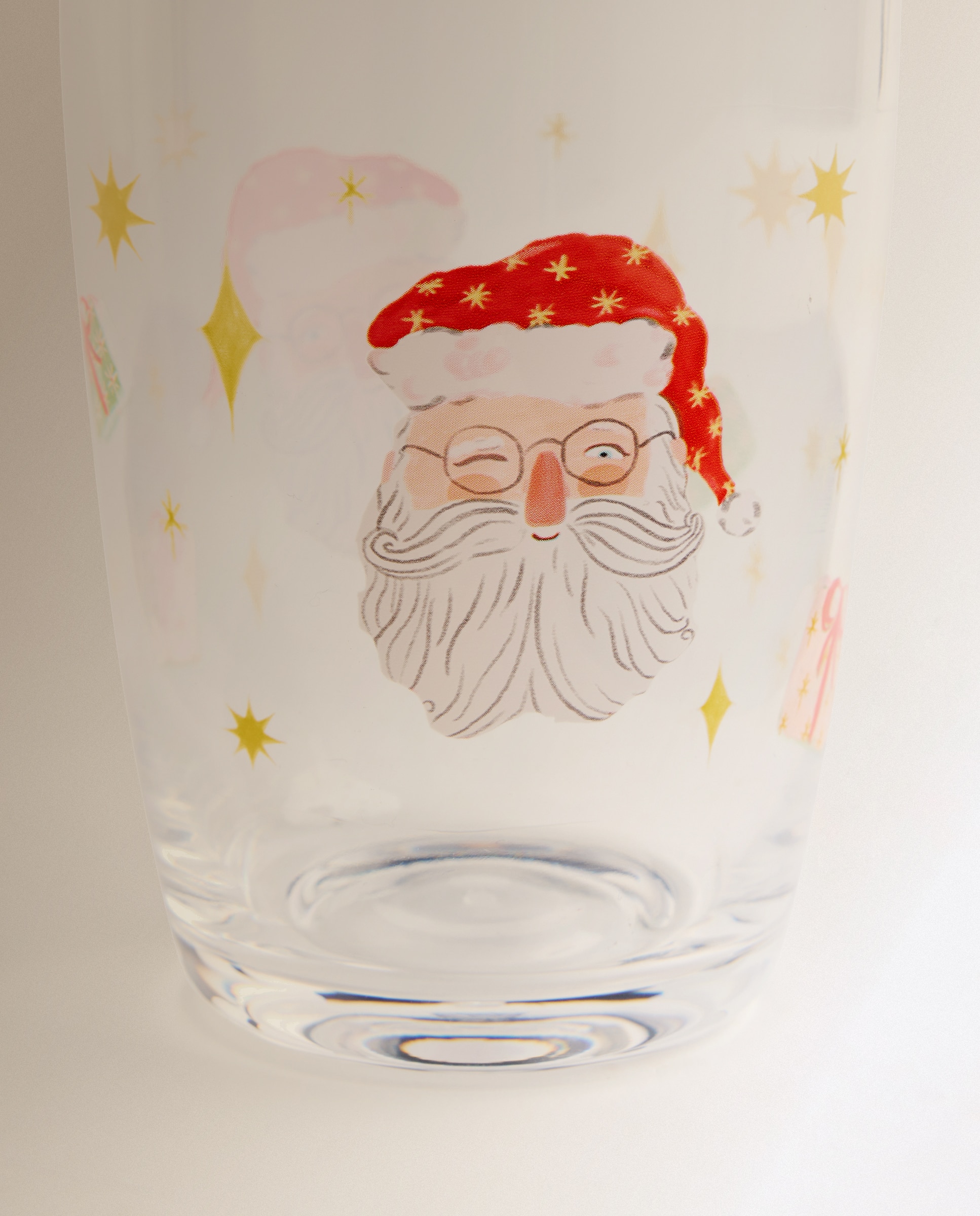Copo de Água Acrílico Santas Magic Multicolor-4
