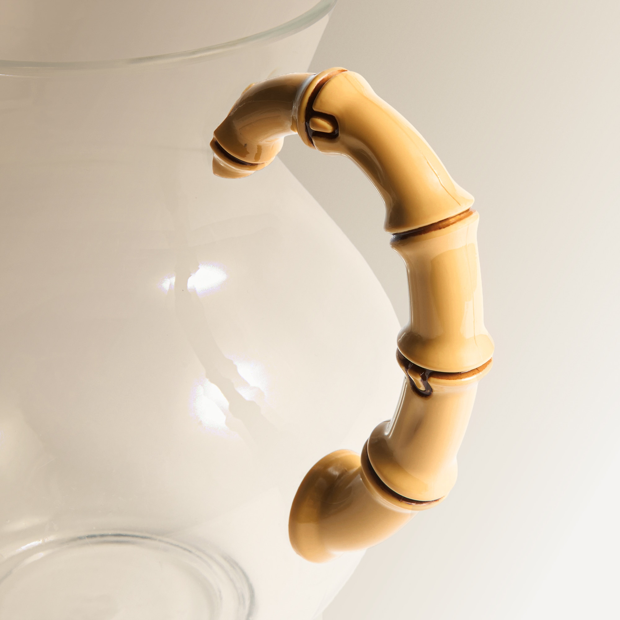 Jarra de água de acrílico Bambu El Corte Inglés Transparente-3