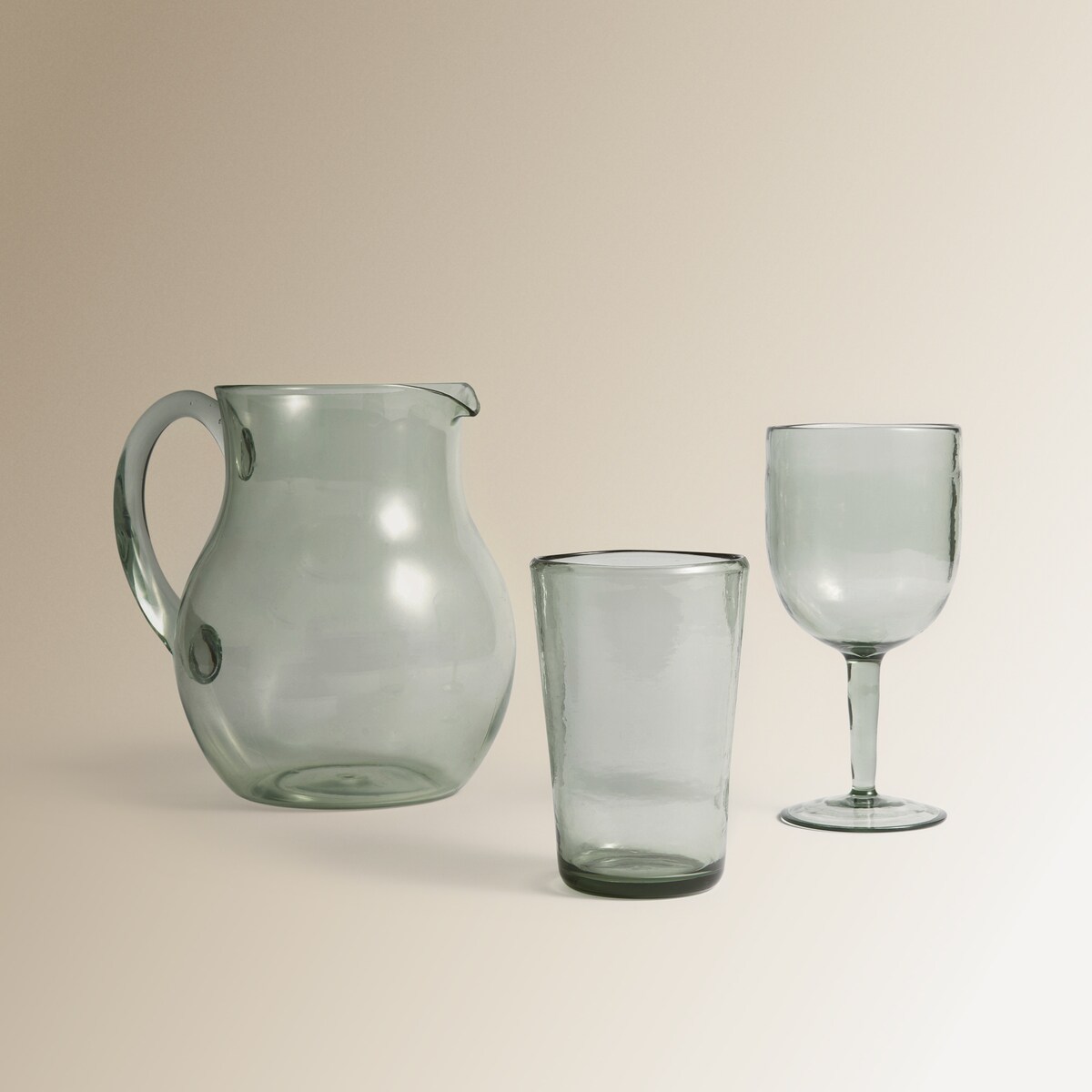 Jarra de água de acrílico Rustik El Corte Inglés Verde-5