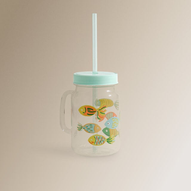 Imagen 0 de Jarra con pajita Jalisco Pacífico Basics El Corte Inglés