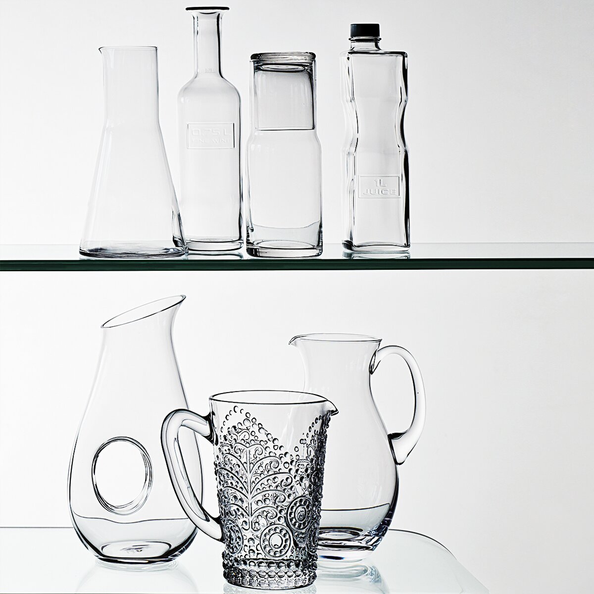 Jarra de água Acapulco El Corte Inglés Transparente-2