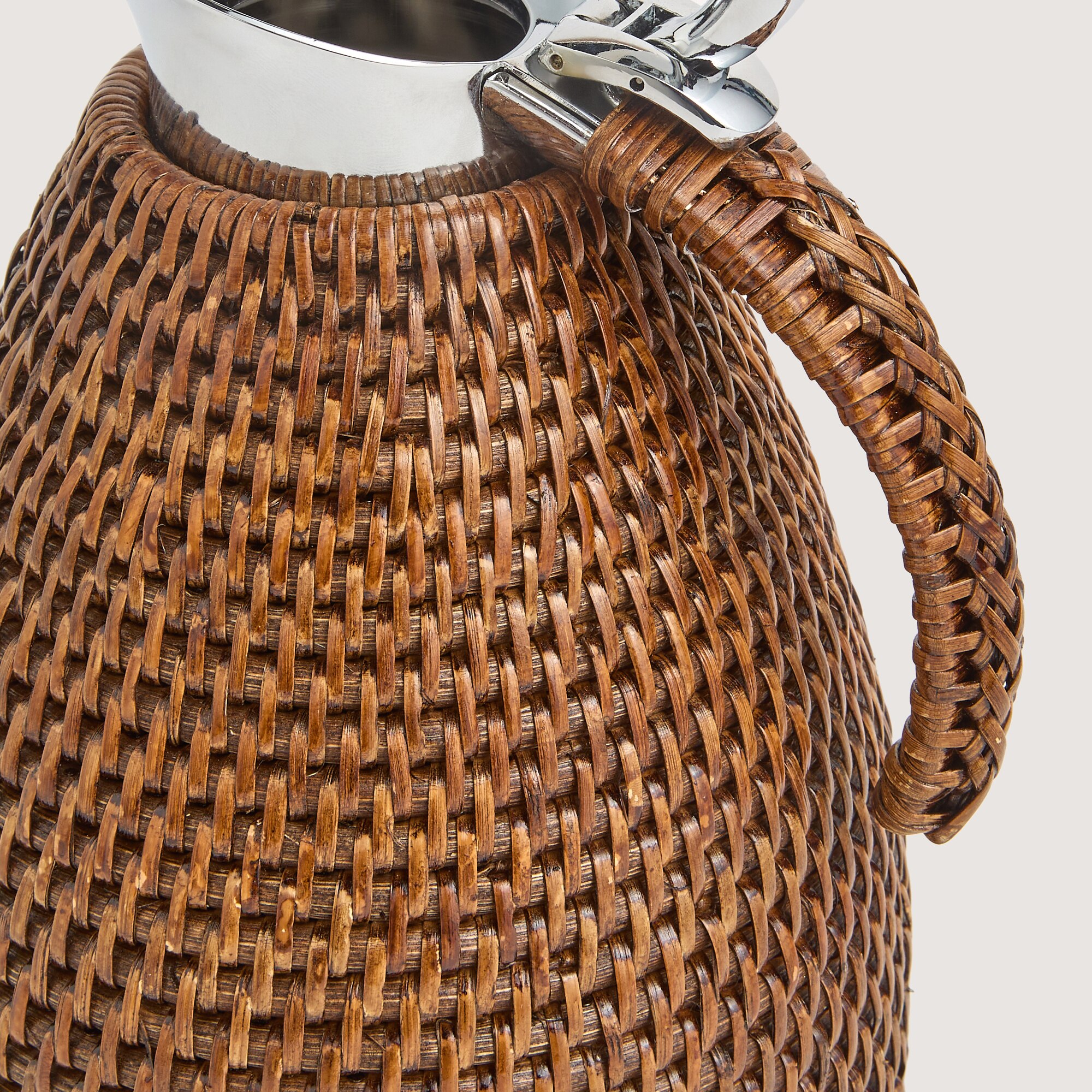 Termo Rattan Castanho-3