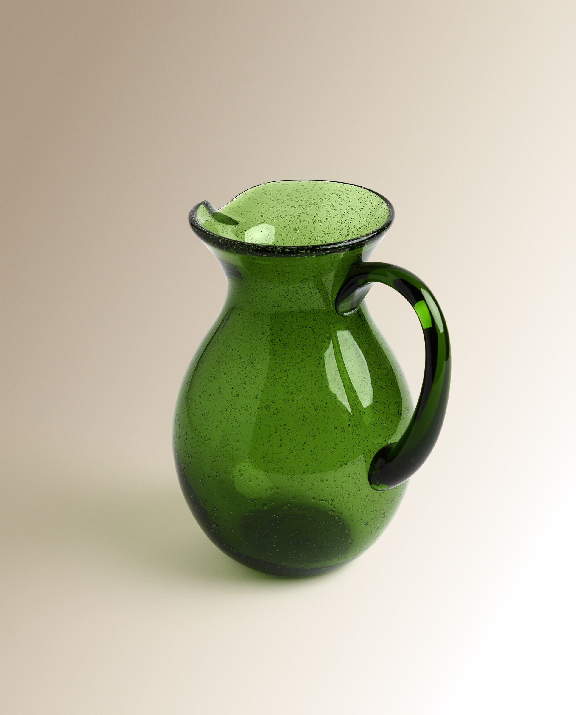 Jarra de agua de vidrio Niza - Verde Verde-3