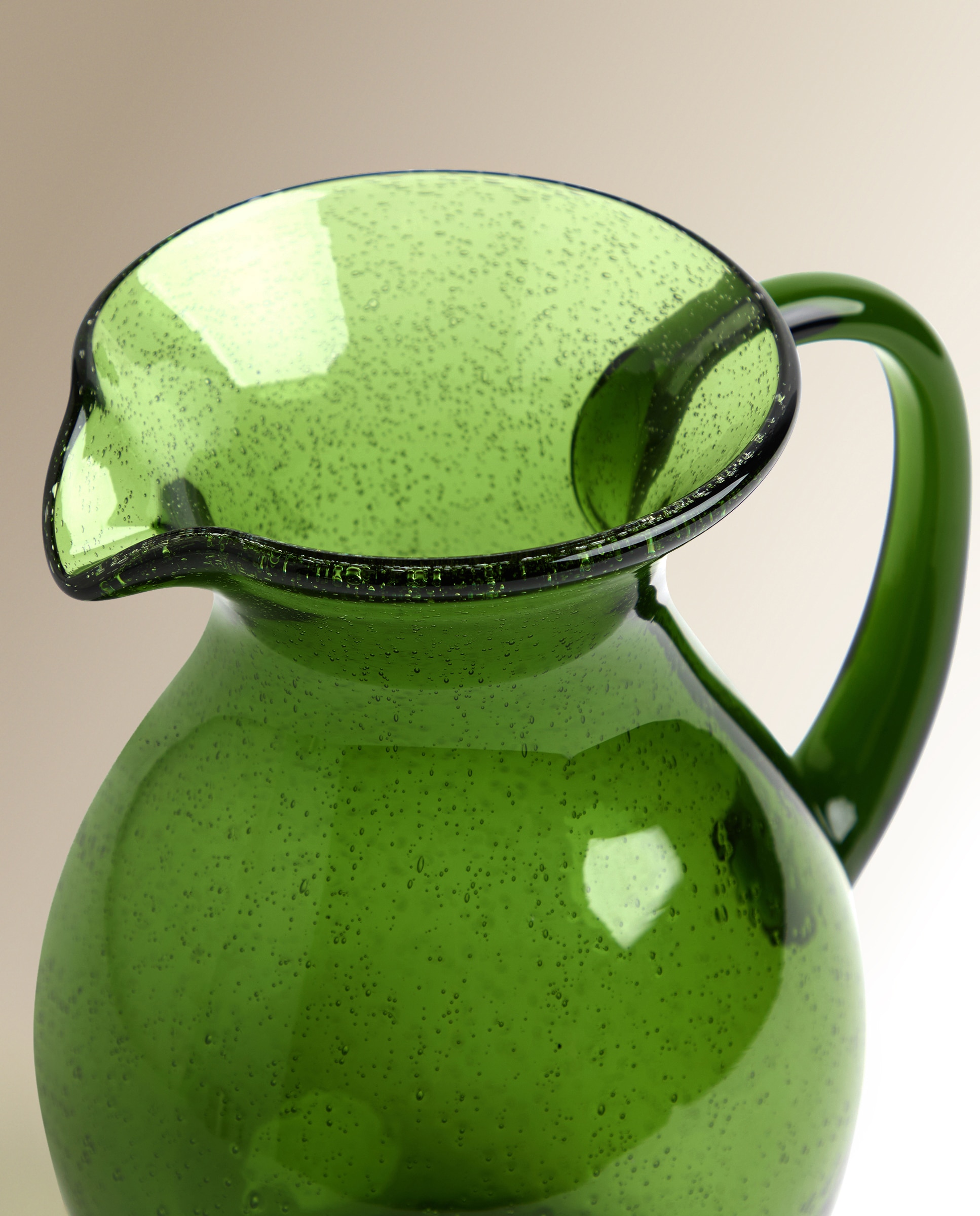 Jarra de agua de vidrio Niza - Verde Verde-4