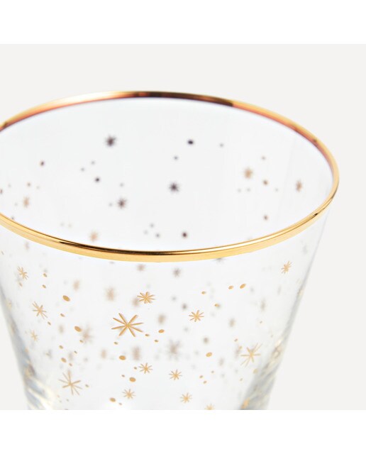 Copo de vinho Snowflakes Multicolor-2
