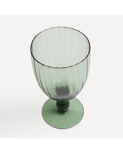 Copa de vino de cristal Garda El Corte Inglés - Verde Verde-2