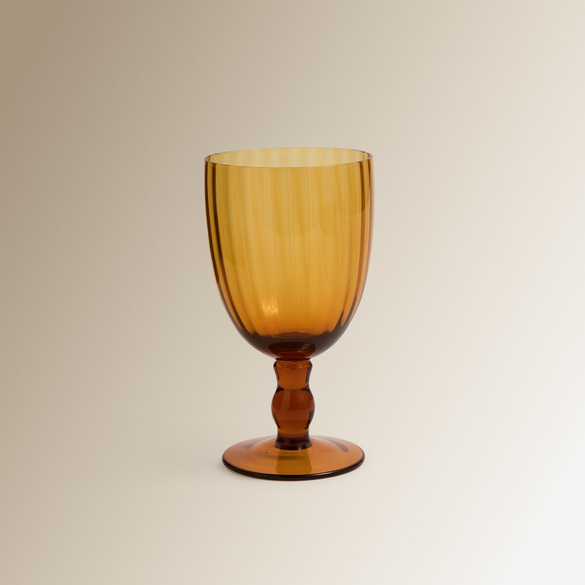 Copa de vino de cristal Garda El Corte Inglés Ámbar-1