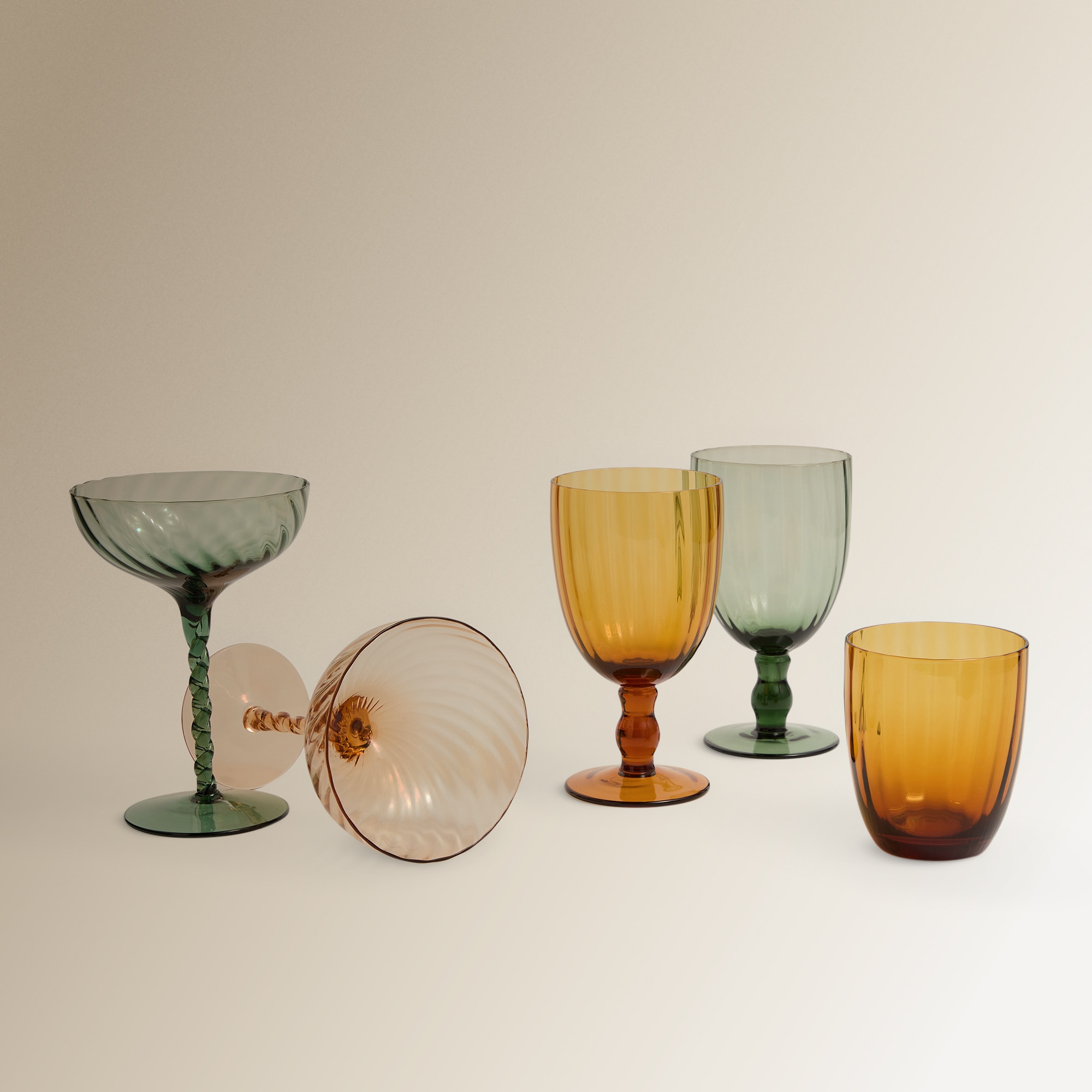 Copo de Vinho de Cristal Garda Âmbar-4