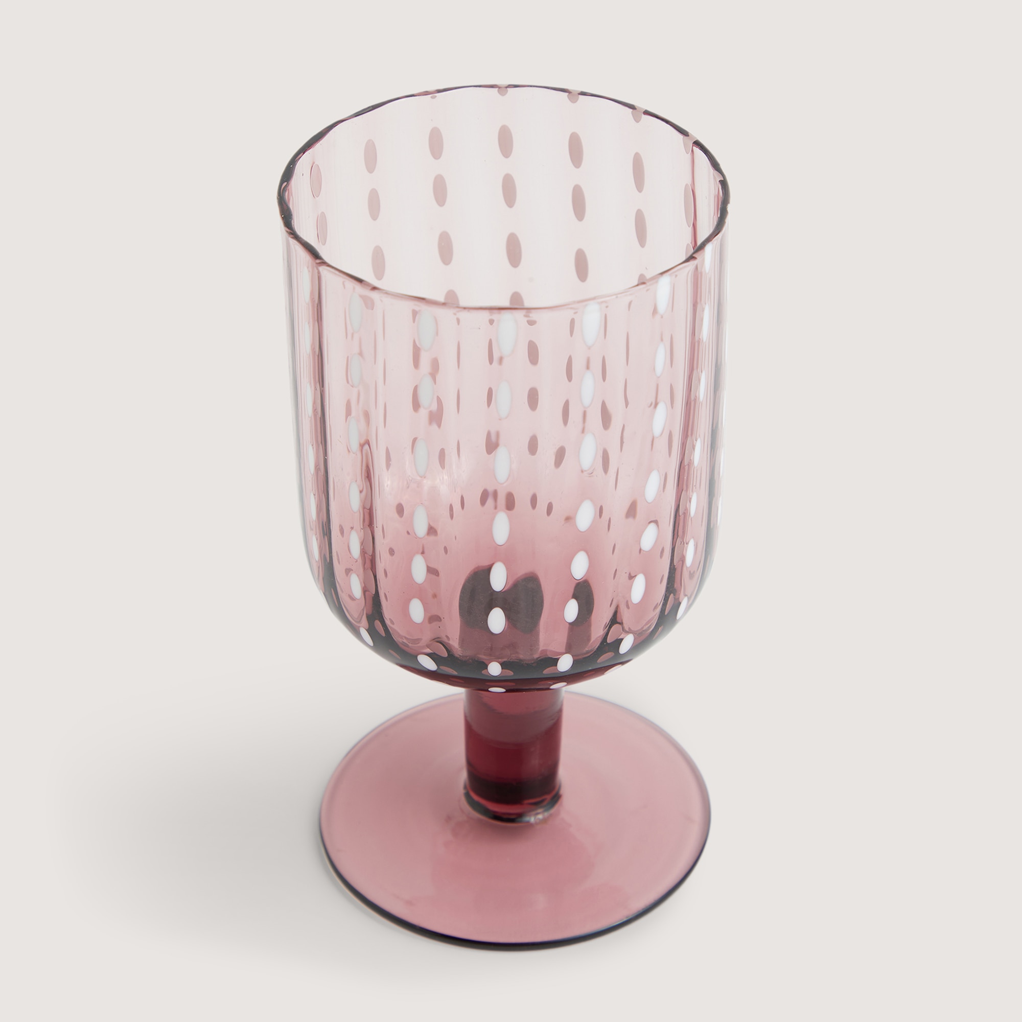 Copa de vino de vidrio Samara - Morado Morado-2