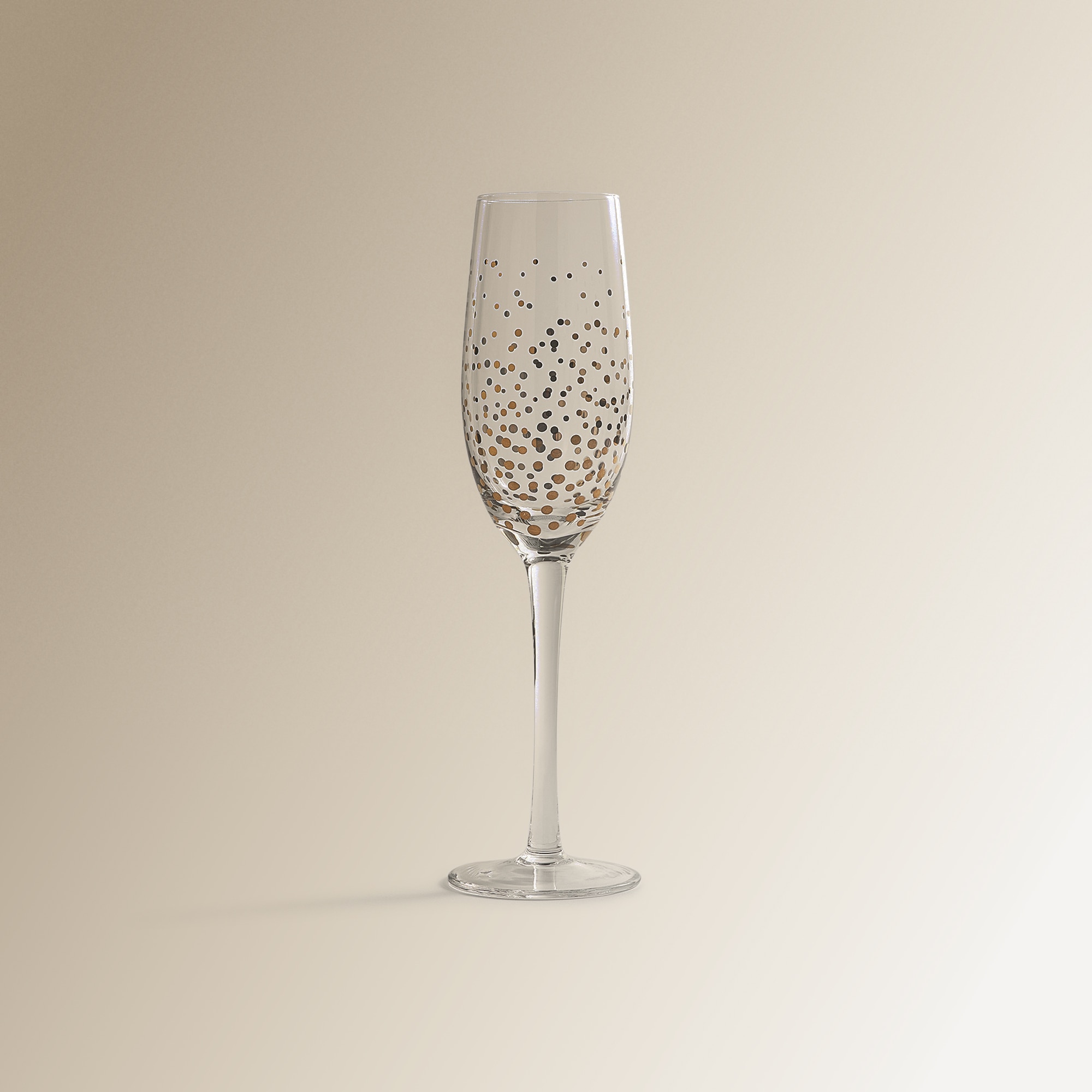 Copo de champanhe Dots Gold El Corte Inglés Dourado-1