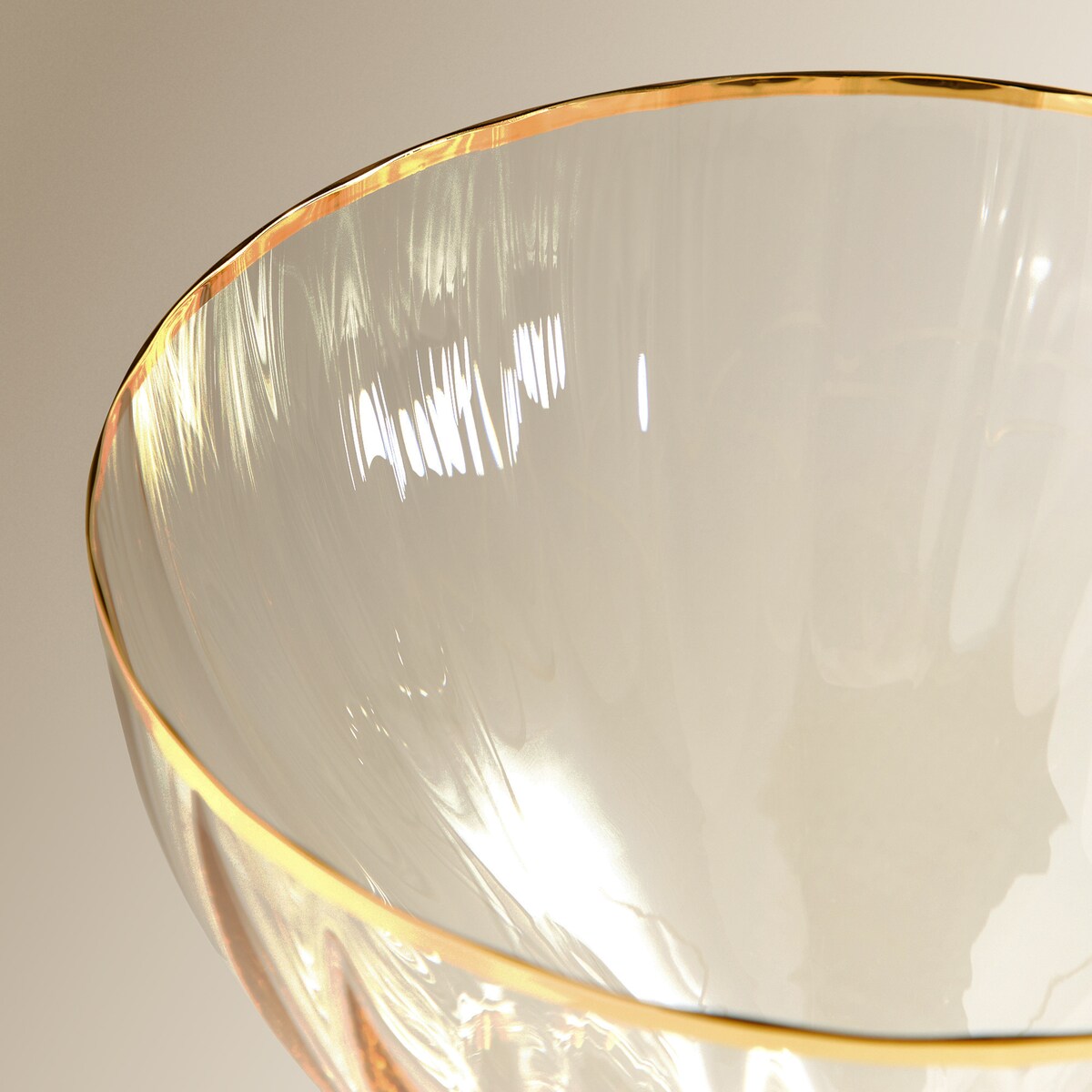 Copo de champanhe Pompadour Lido El Corte Inglés Âmbar-3