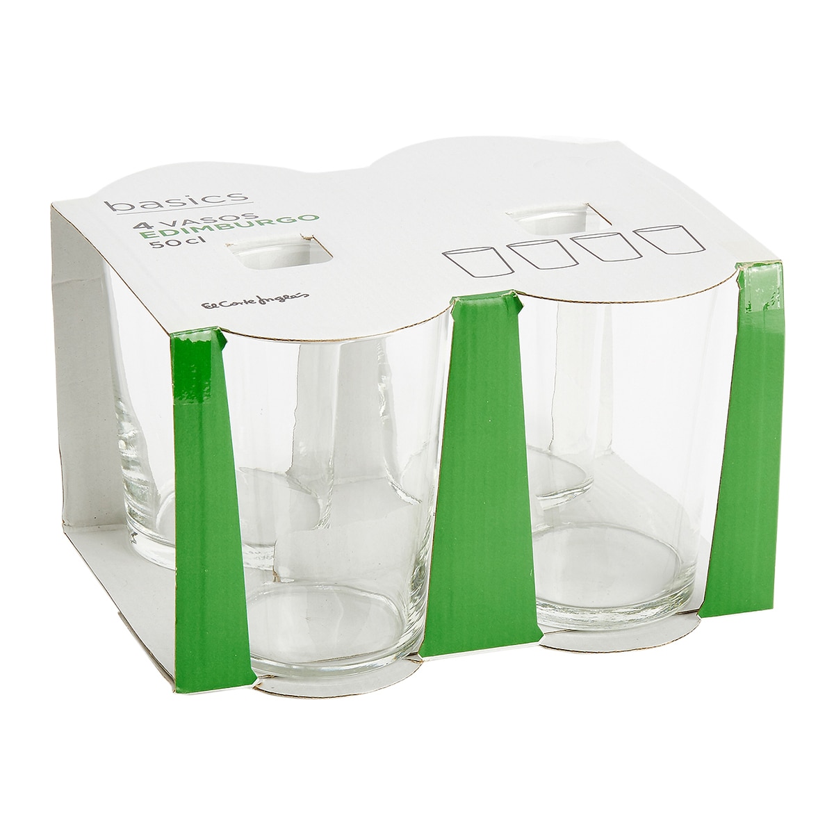 Set 4 vasos de sidra 50 cl Edimburgo El Corte Inglés Cristal-3
