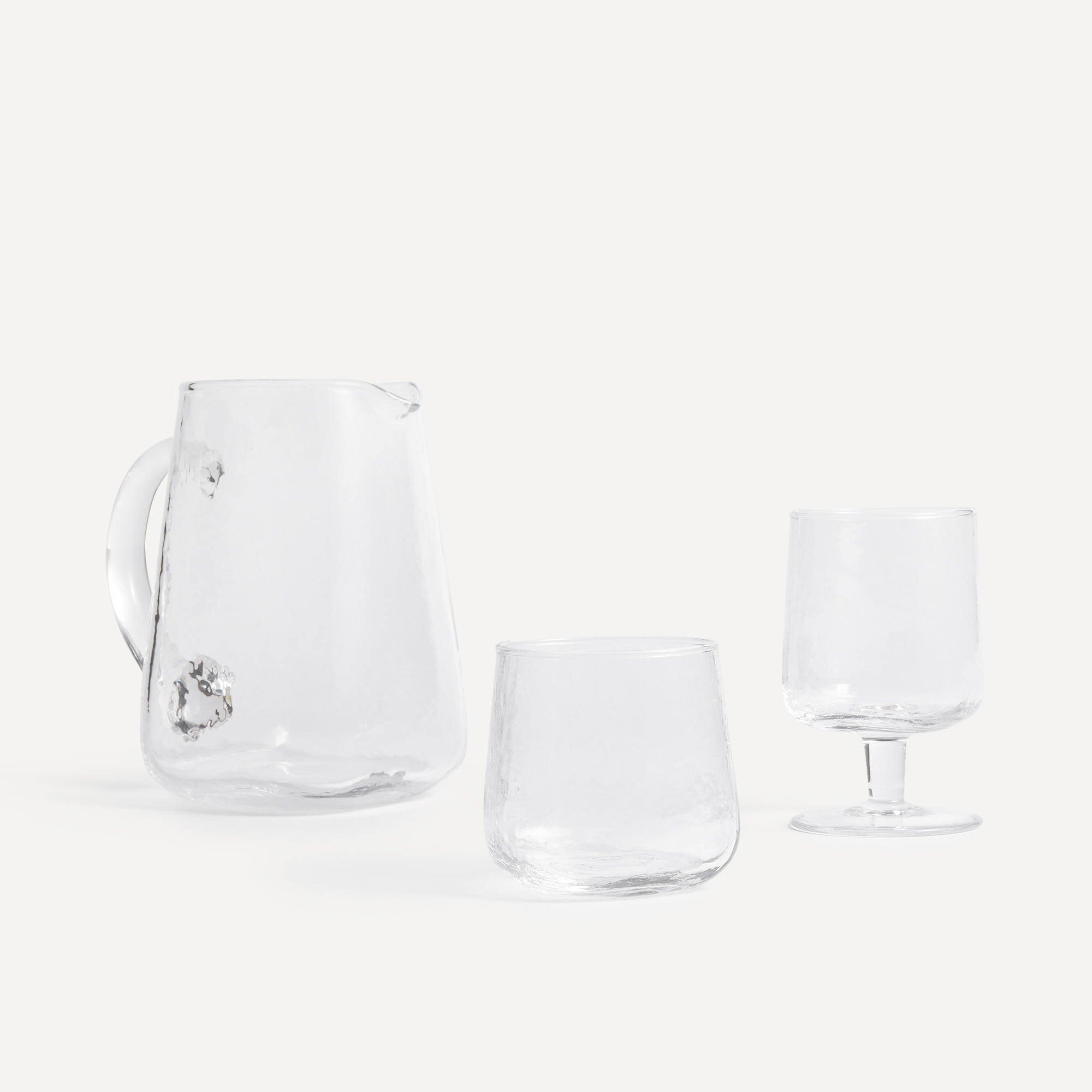 Vaso de agua Hammer Room - El Corte Inglés - Transparente Transparente-3