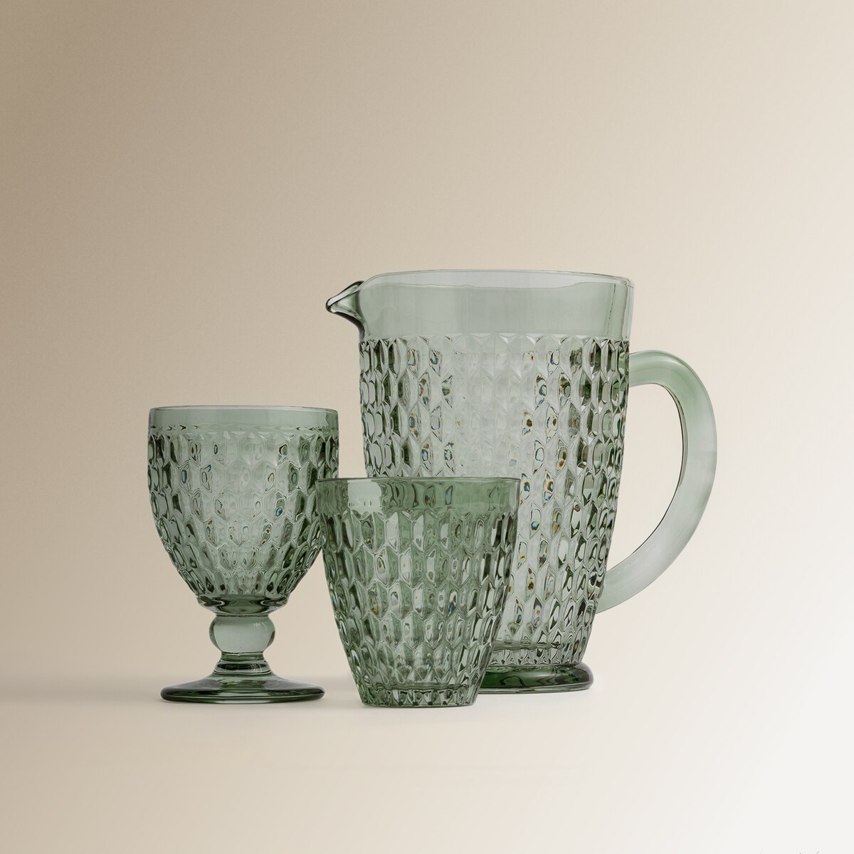 Copo de água Nancy El Corte Inglés Verde-claro-5