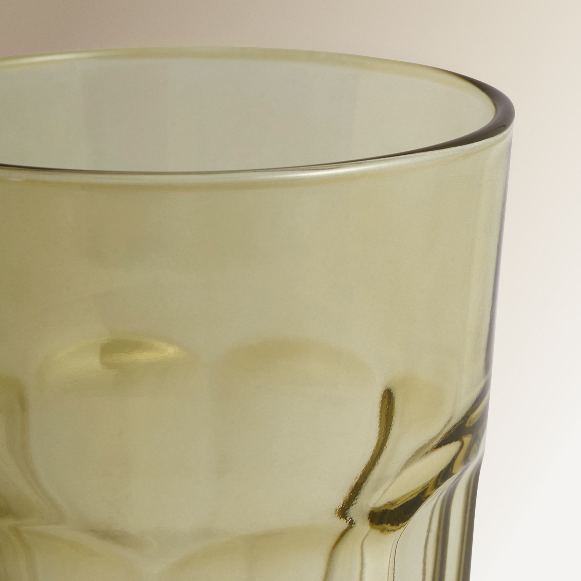Vaso de agua Varsovia Basics El Corte Inglés Verde-3