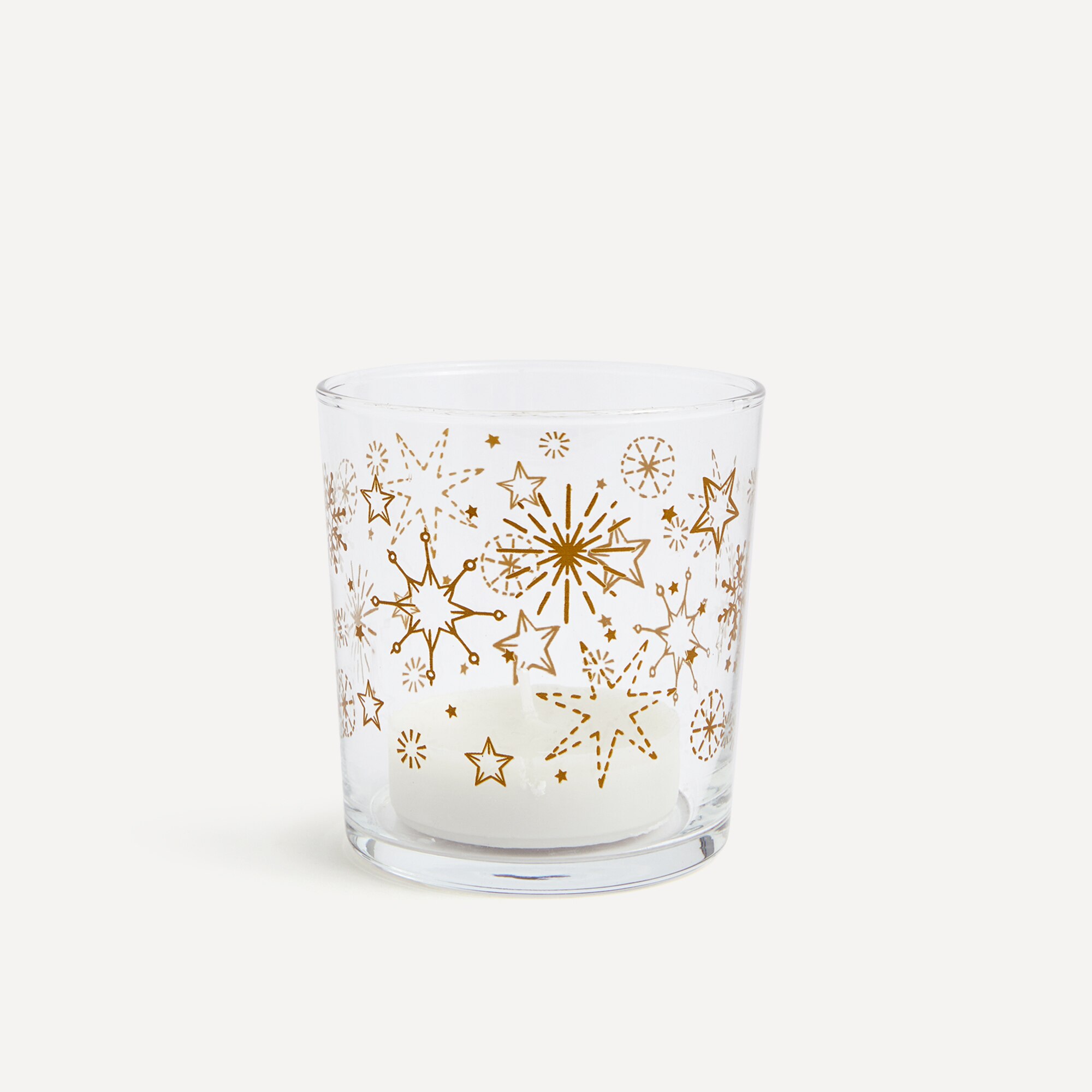 Vaso Estrellas Basics El Corte Inglés Cristal-1