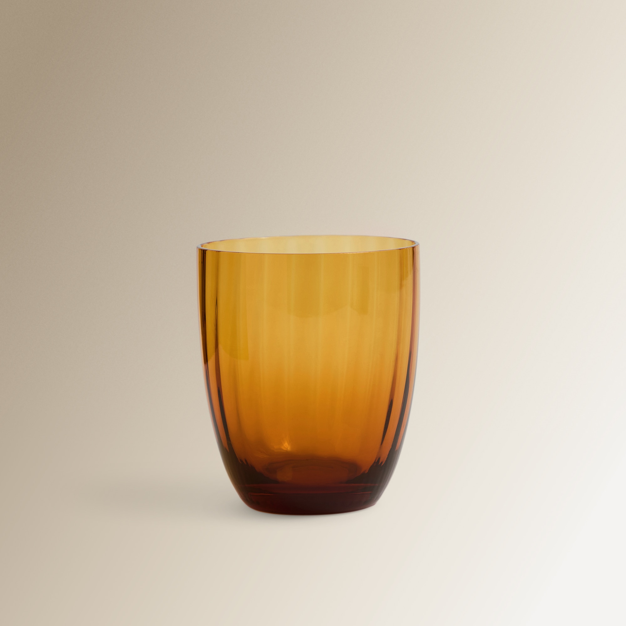 Copo de Água de Cristal Garda Âmbar-1