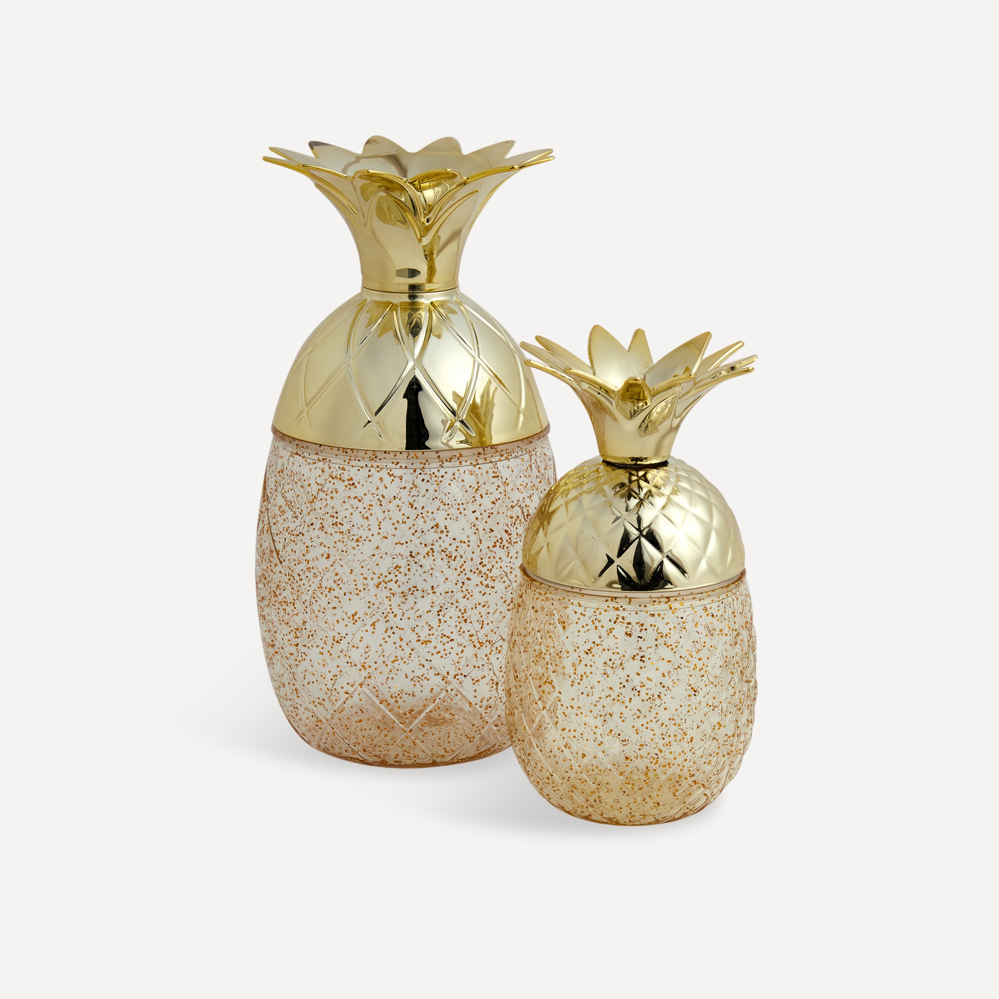 Vaso Piña Navidad Basics El Corte Inglés Dorado-3