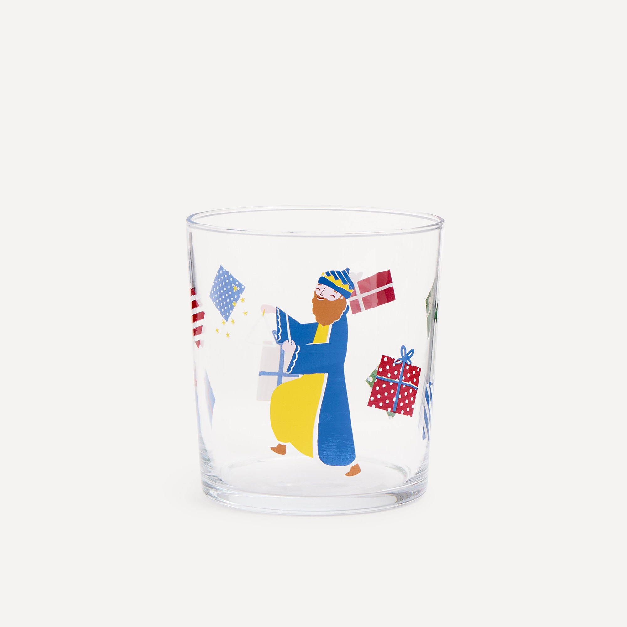 Vaso de vidrio Gaspar Navidad Basics El Corte Inglés Multicolor-1
