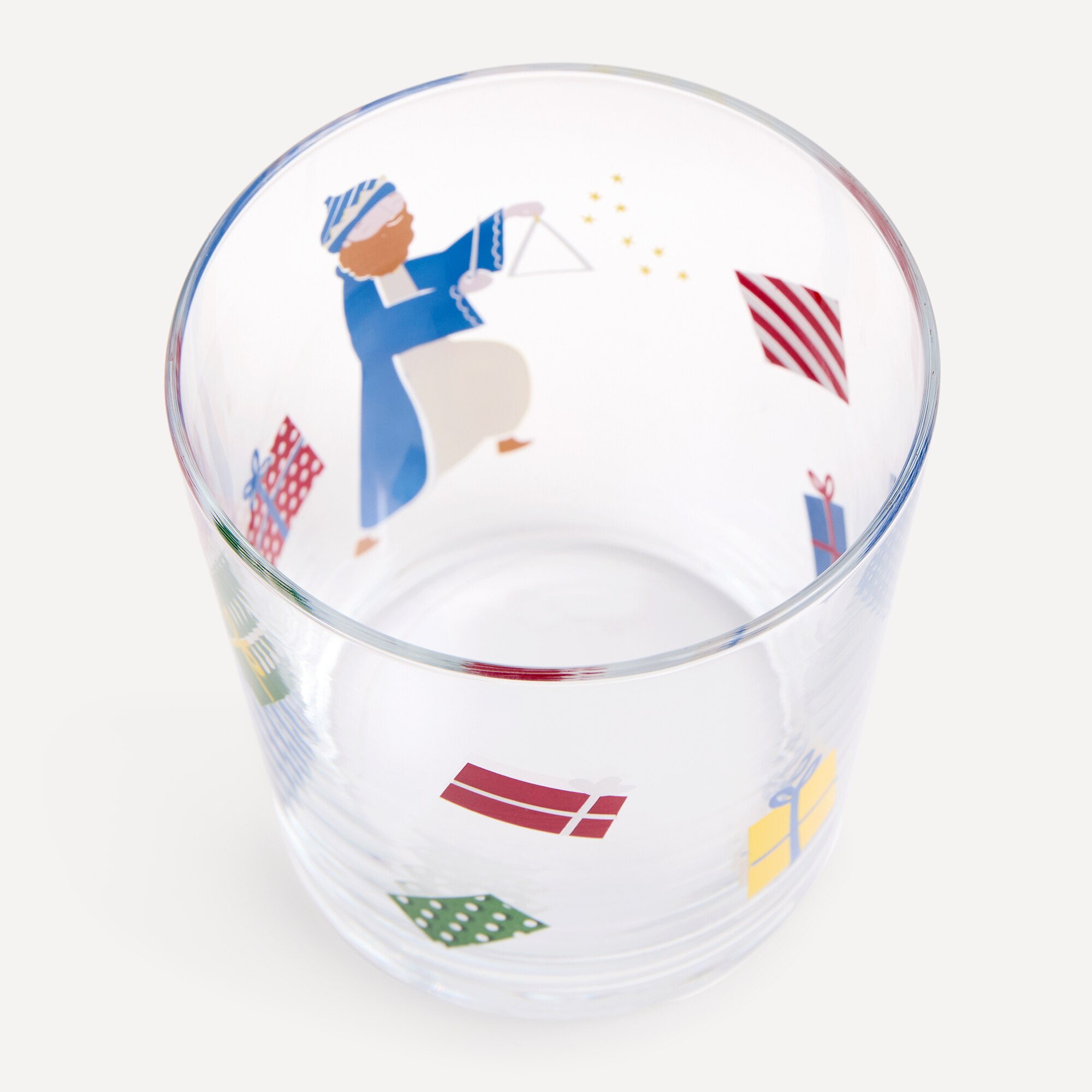 Vaso de vidrio Gaspar Navidad Basics El Corte Inglés Multicolor-2