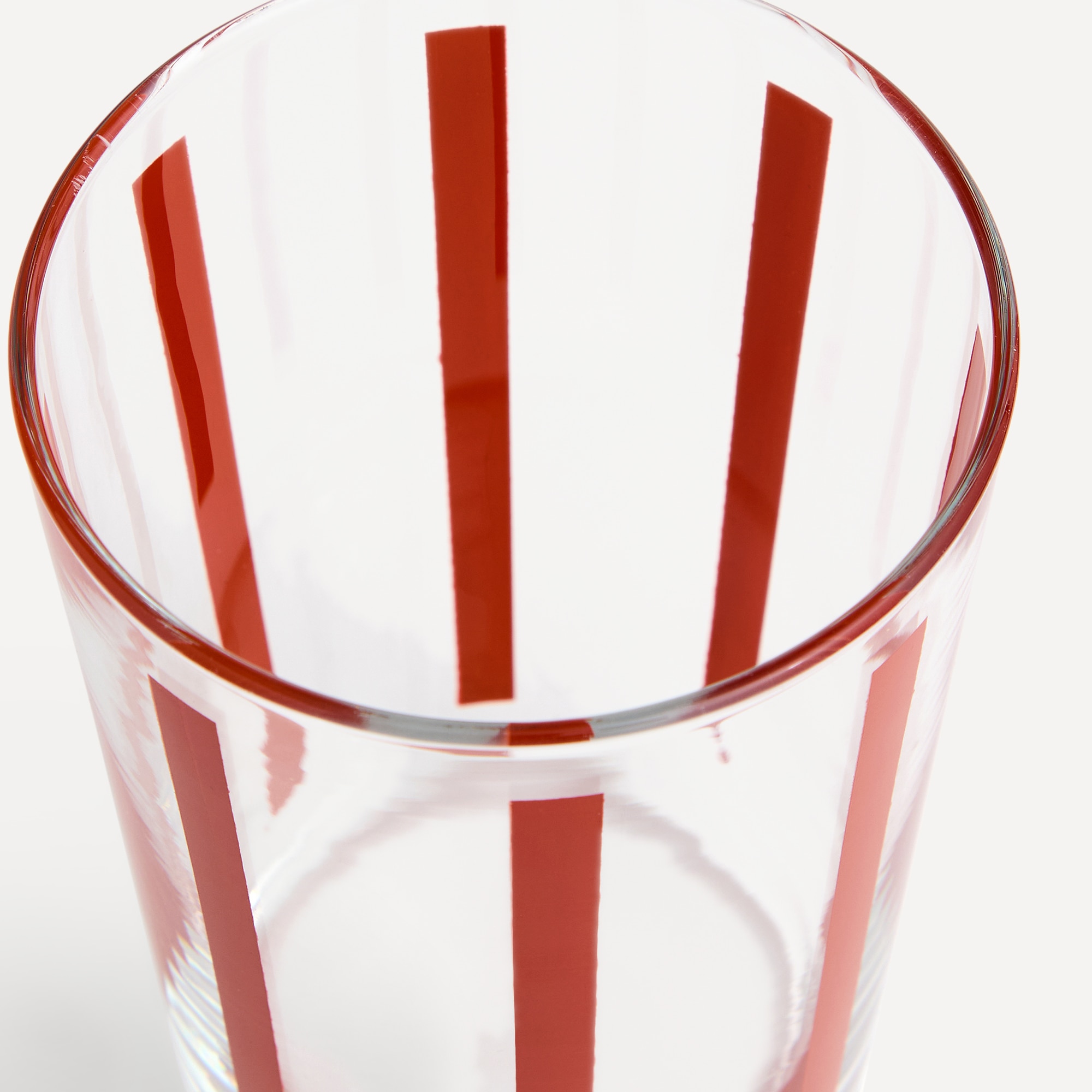 Copo de sidra em vidro Aveiro Basics El Corte Inglés Vermelho-2