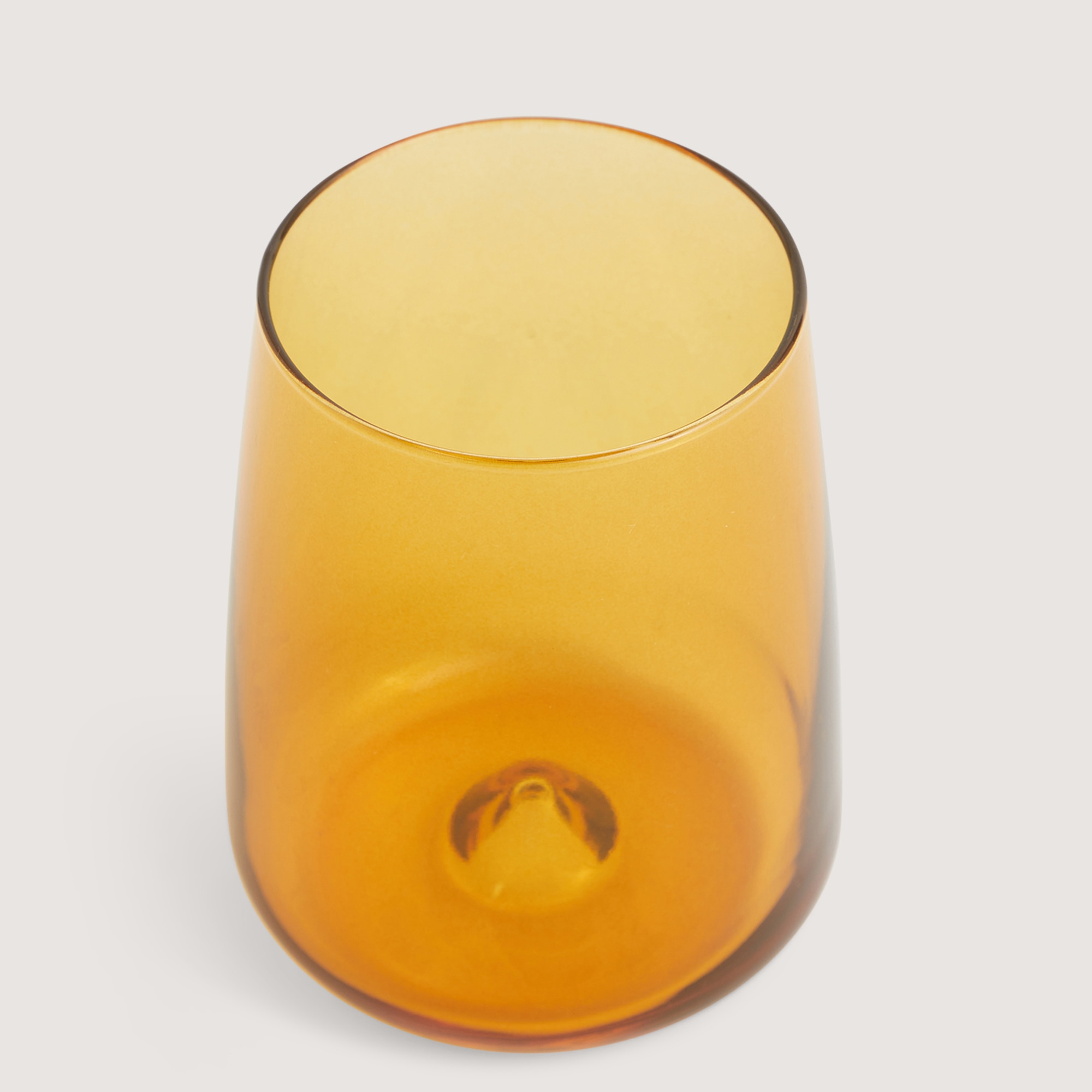 Vaso de vidrio Terra Basics El Corte Inglés Verde-2