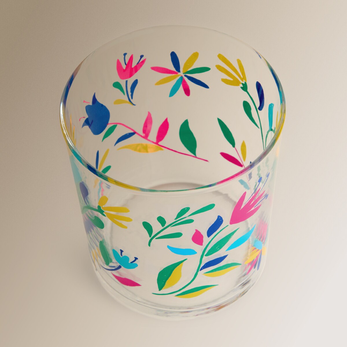 Vaso de pinta Jalisco Basics El Corte Inglés Multicolor-3