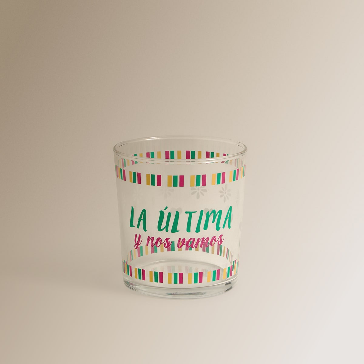 Vaso de pinta Última Basics El Corte Inglés Multicolor-1