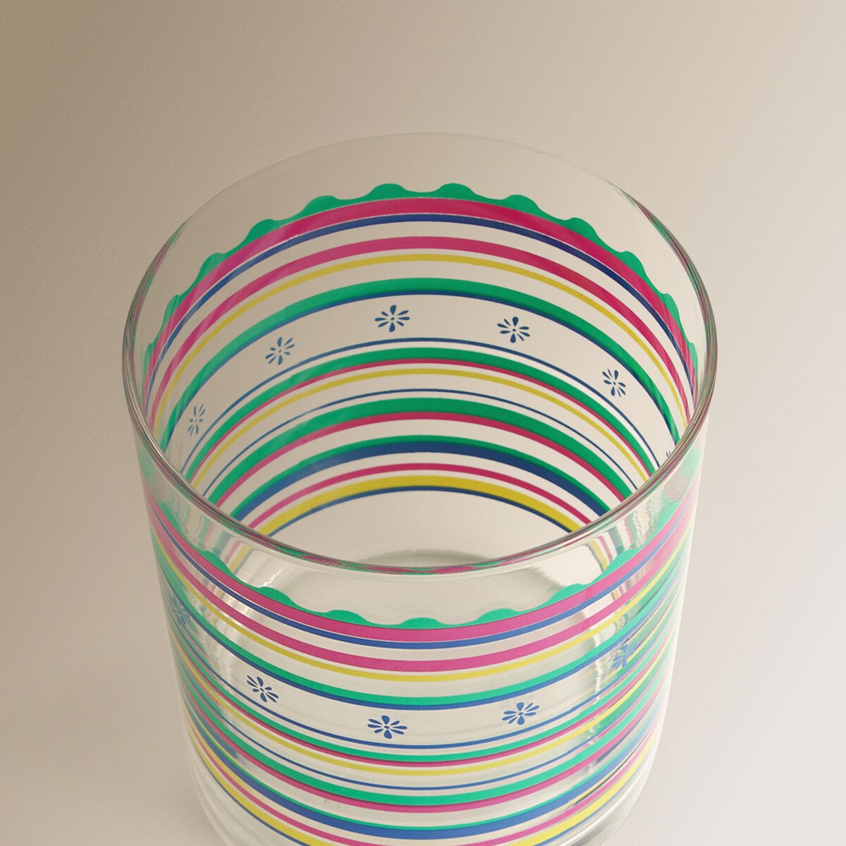 Vaso de pinta Pinche Basics El Corte Inglés Multicolor-3