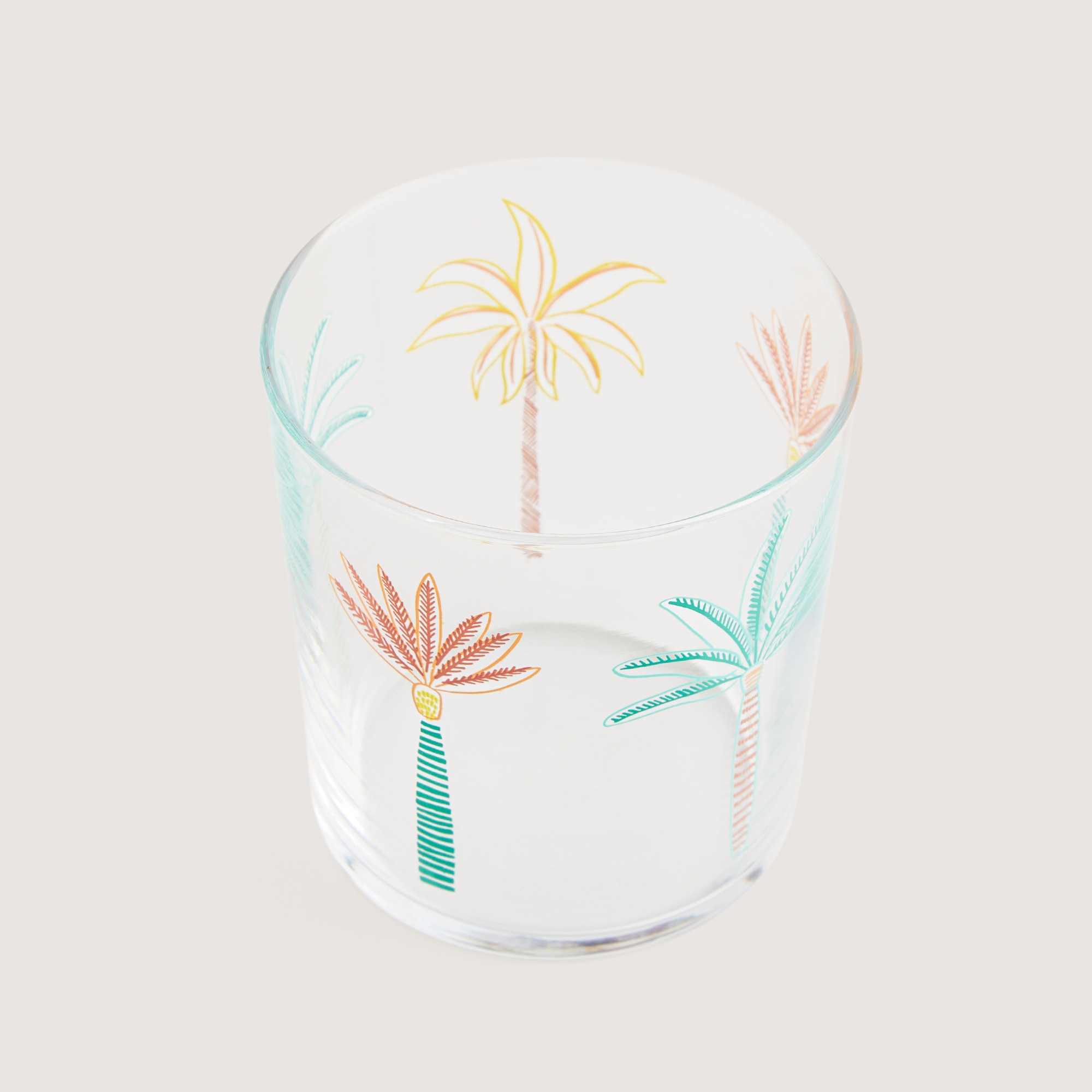 Vaso de pinta Palm Basics El Corte Inglés Multicolor-2