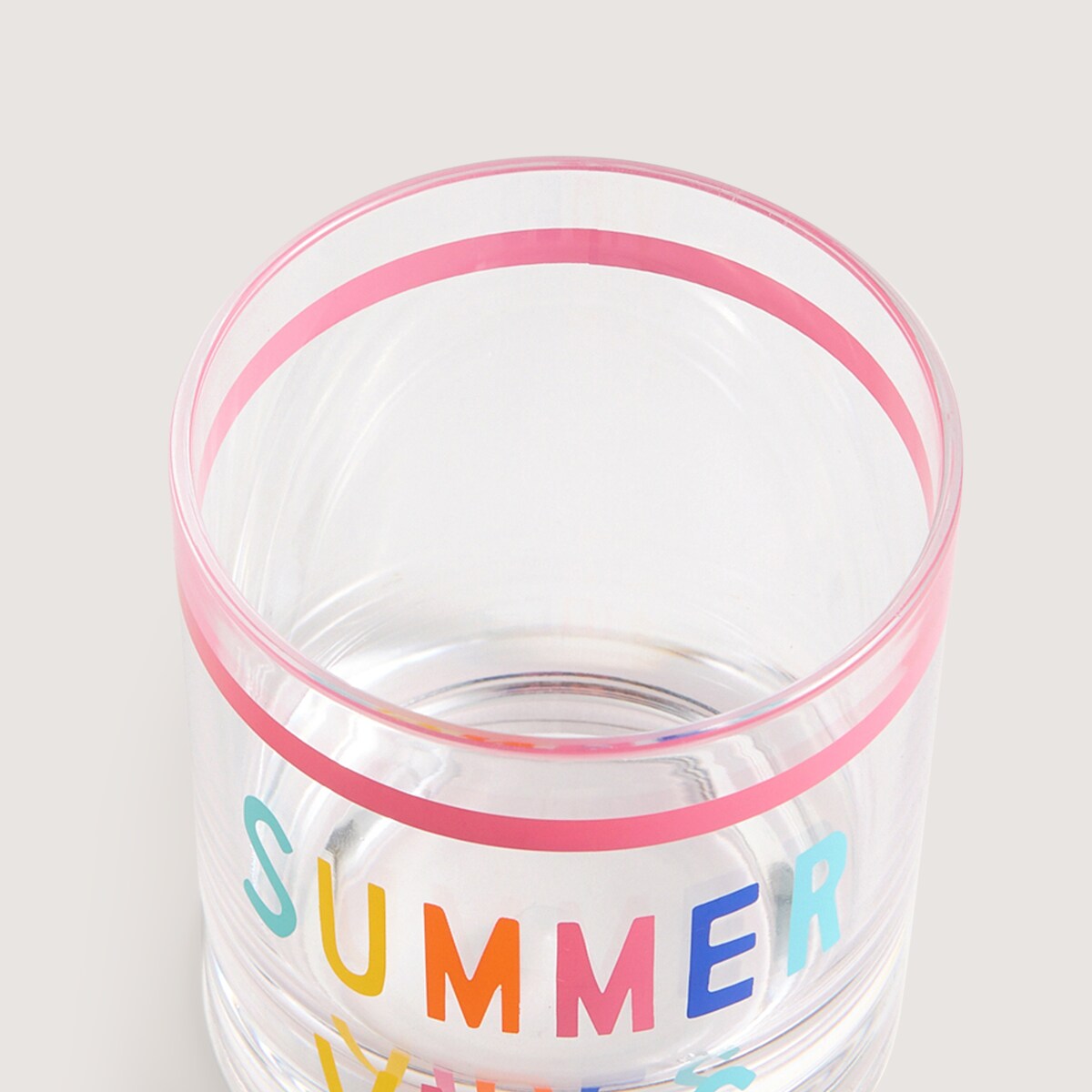 Vaso de agua Surfer Summer Basics El Corte Inglés Multicolor-2