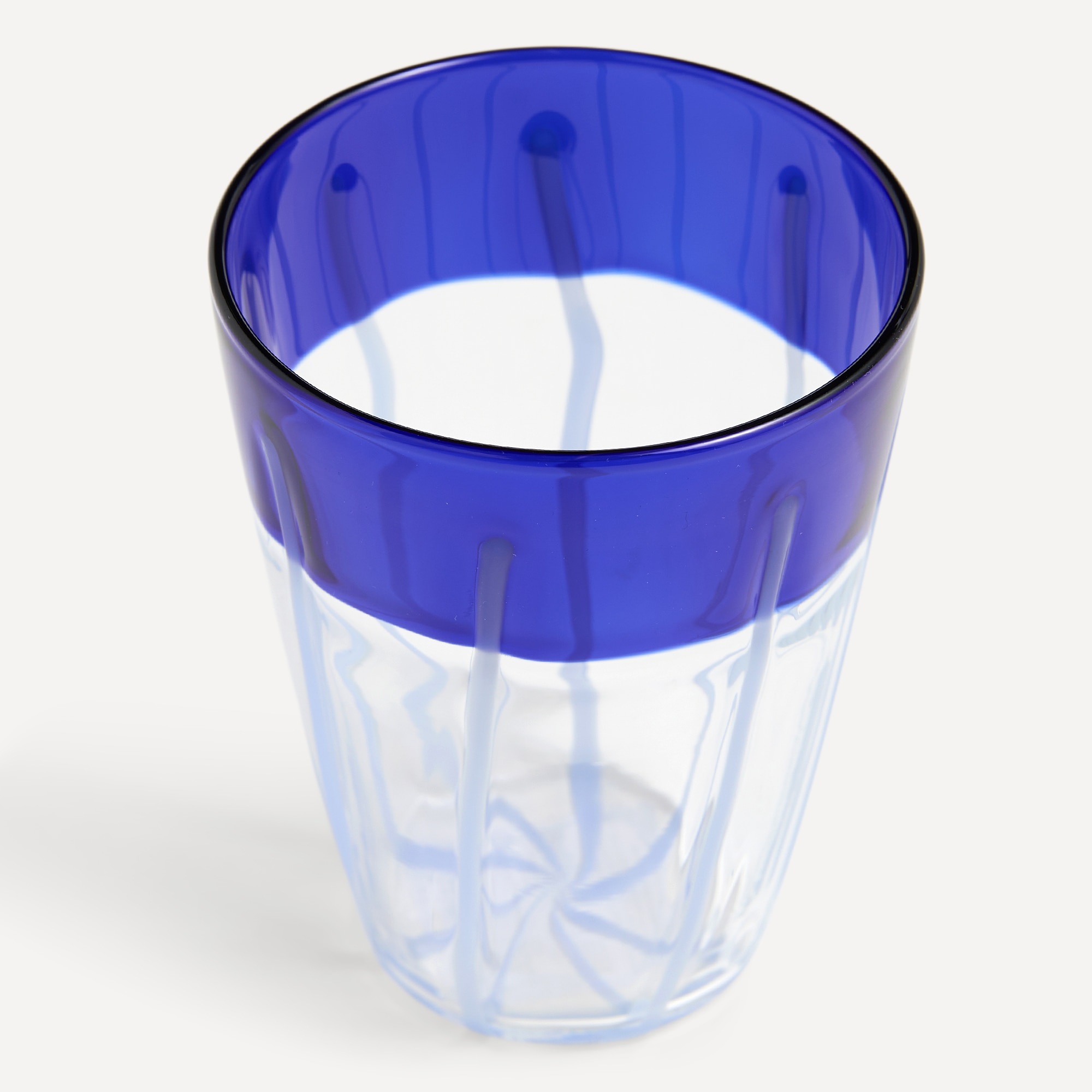 Copo de Água de Borossilicato Corfú Azul-2