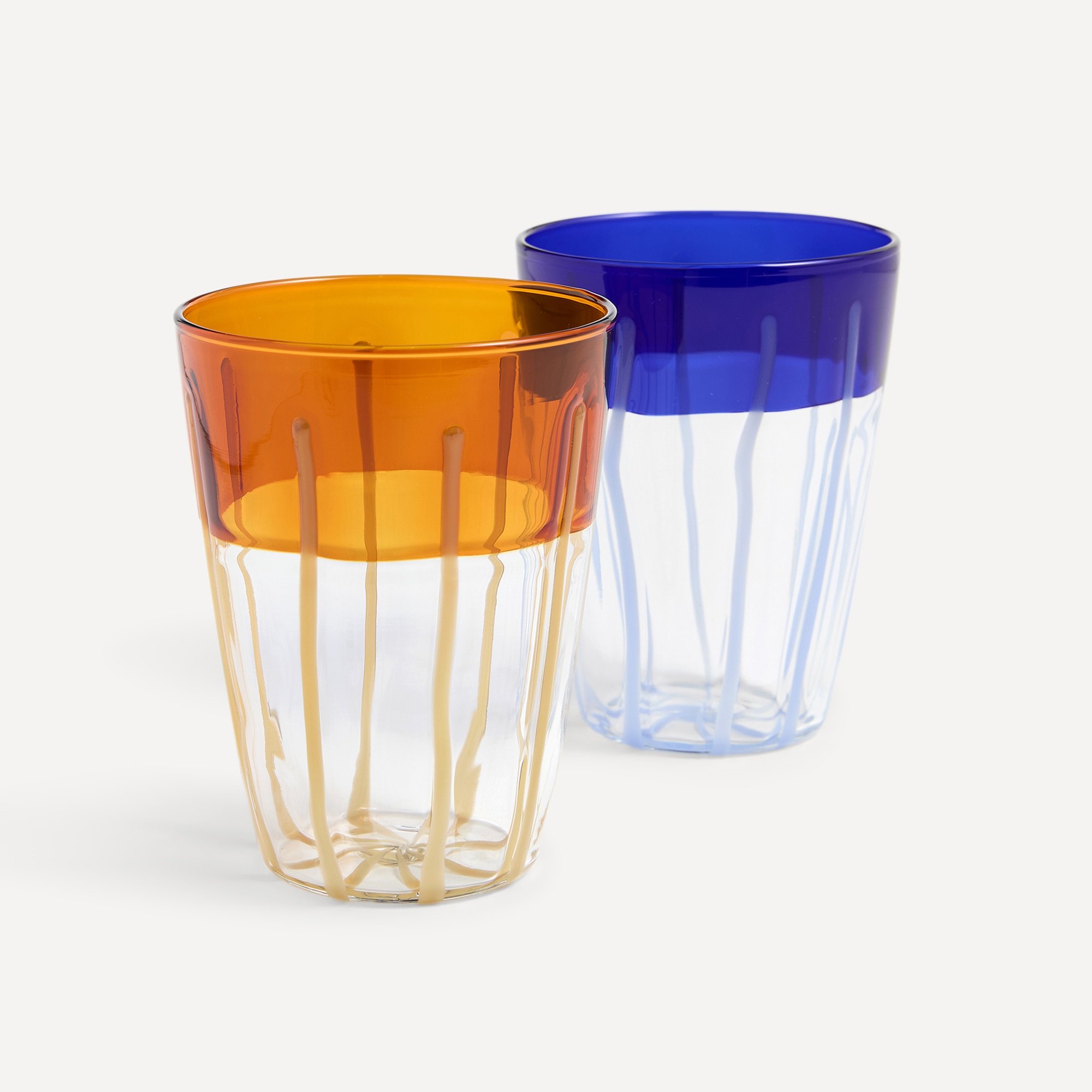 Copo de Água de Borossilicato Corfú Azul-3