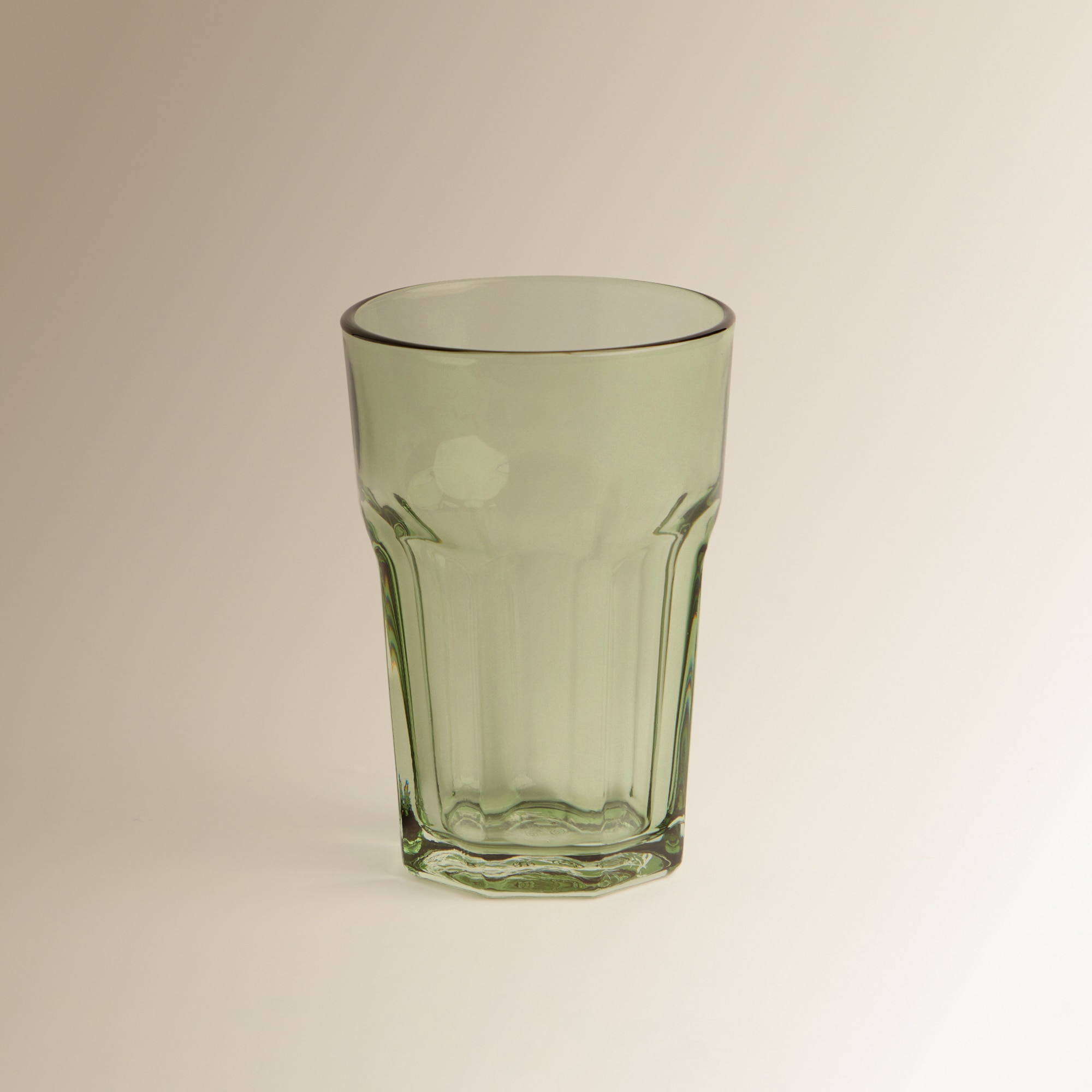 Vaso de agua de vidrio América Verde-2