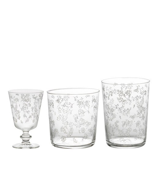 Serviço de cristal por peças Nature 1
