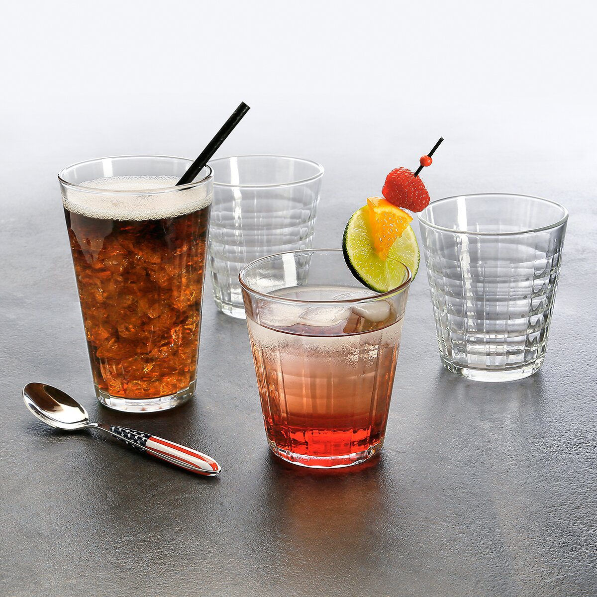 Vaso de agua Prisme Duralex Transparente-3
