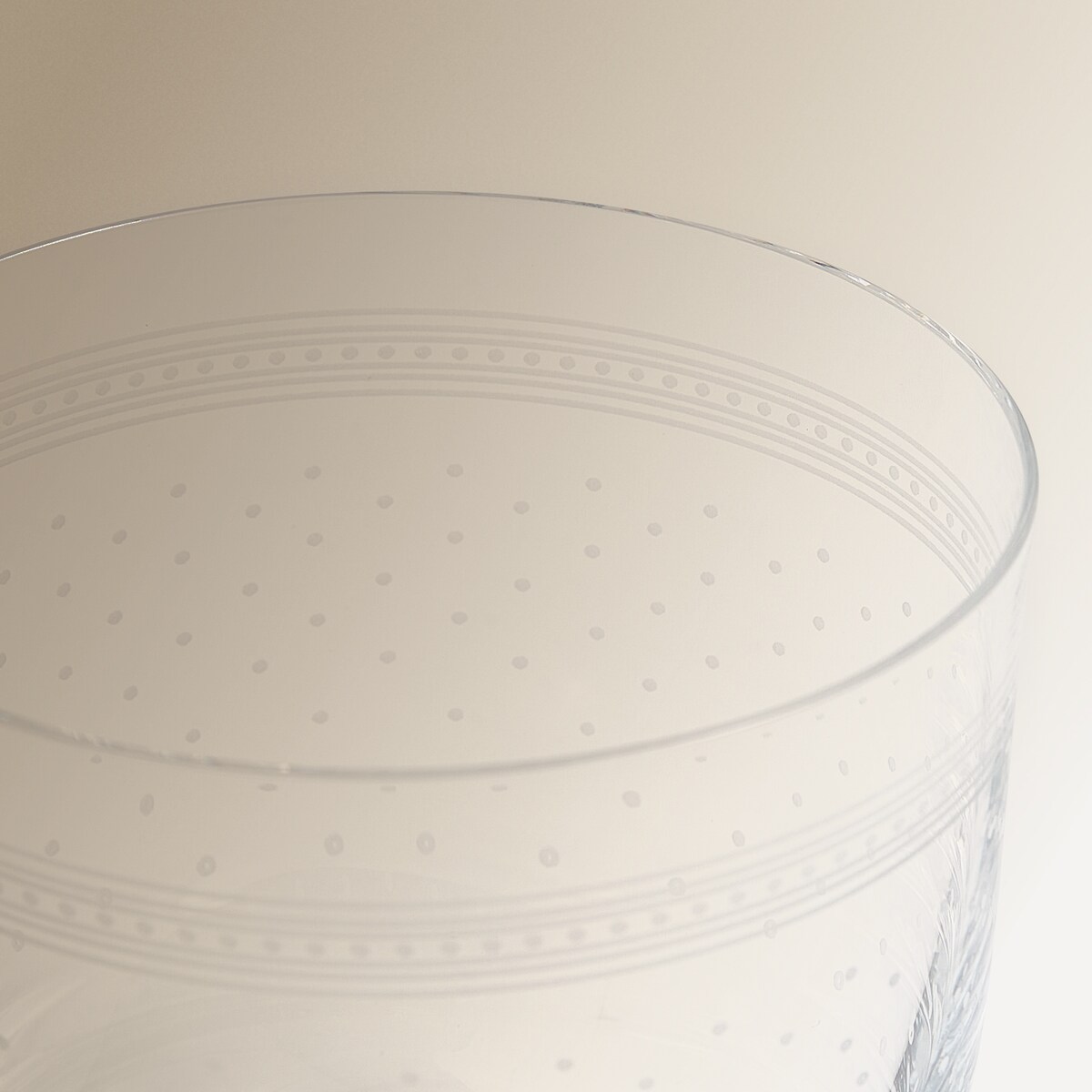 Copo de água Dots Transparente-3