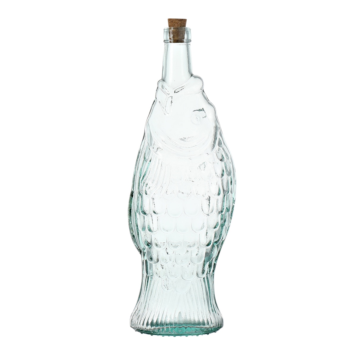 Imagem 0 de Garrafa em forma de peixe em Vidro Reciclado