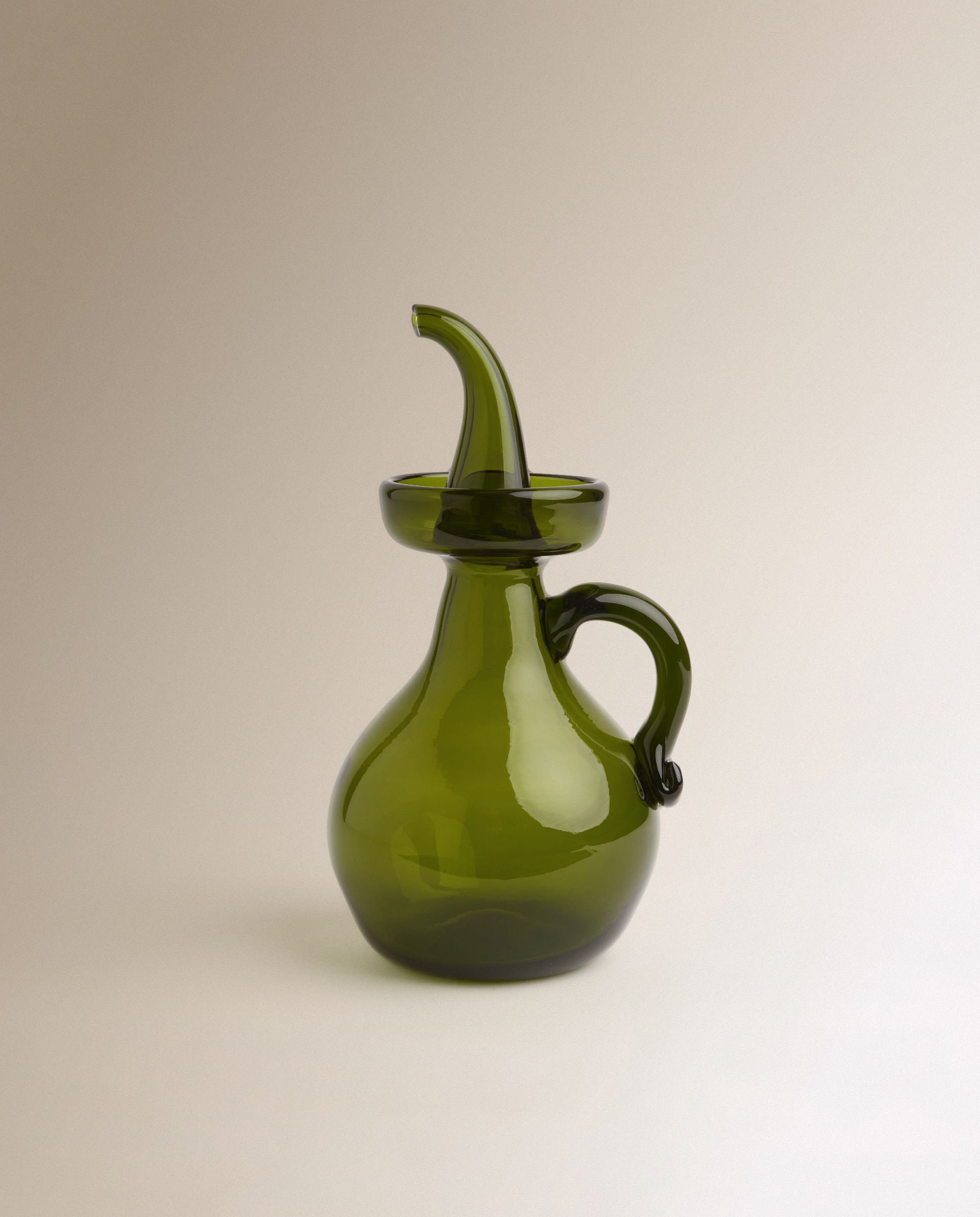 Imagem 0 de Galheteiro de Azeite de Vidro Soprado Mallorca